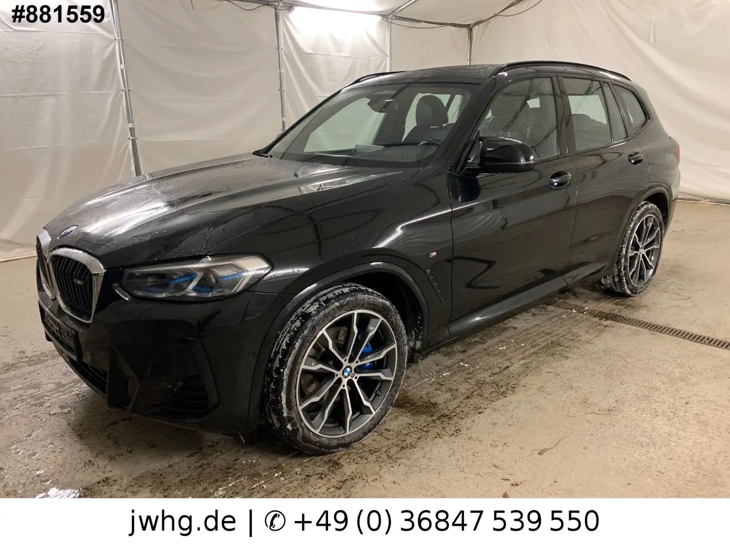 BMW X3 M40d DrivingProf|Laser|HeadUp|AHK|Memory|20" Noir - 1