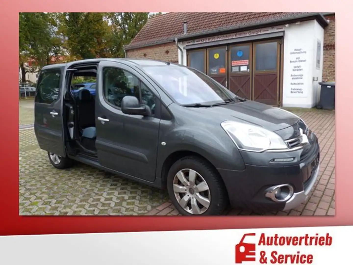 Citroen Berlingo 1.6 Multispace Klima,Tempom. TÜV 10.27 Gris - 1