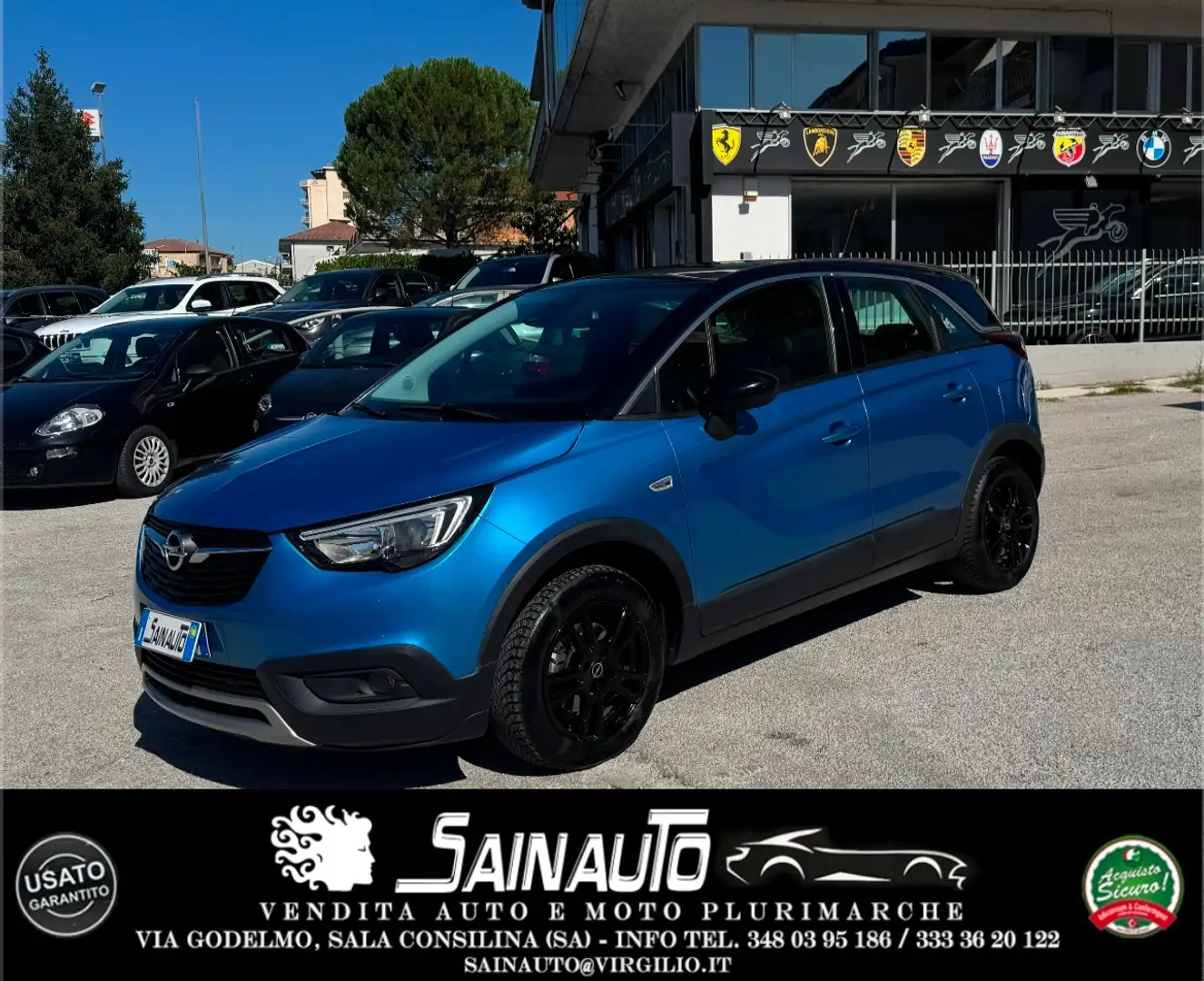 Opel Crossland X Opel Crossland X 1.2 Turbo 12V 110 CV Start&Stop Bleu - 1