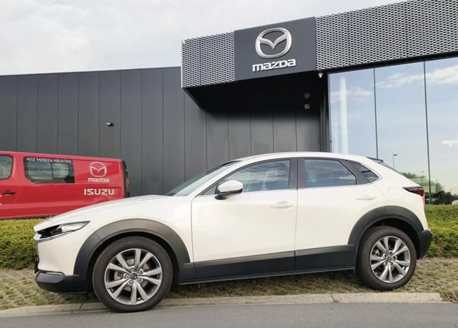 Mazda CX-30 e-SKYACTIV-G M-HYBRID - Mooie wagen met garantie ! Wit - 2