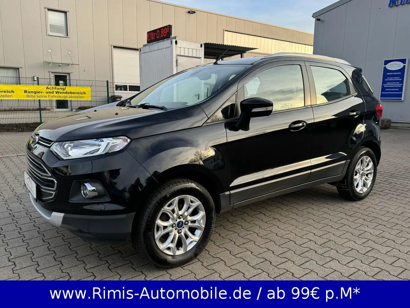 Ford EcoSport Titanium *Finanzierung ab 99€ p.M.* Zwart - 2