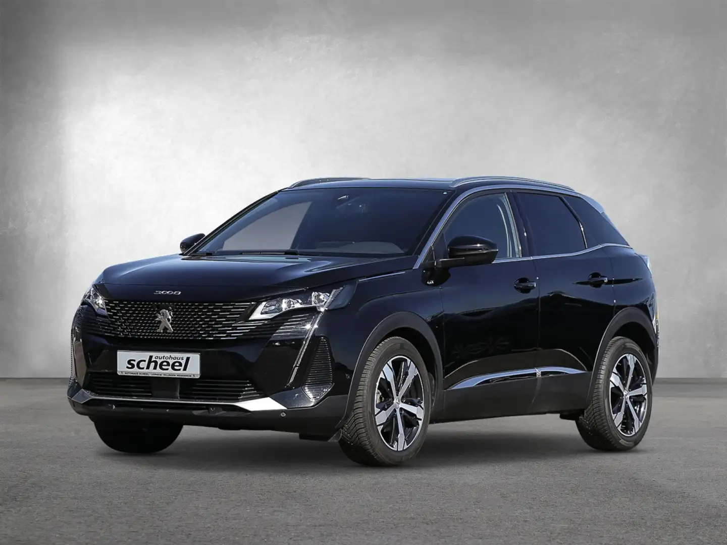 Peugeot 3008 1.5 BlueHDi 130 GT FLA Pano 360 SpurH LM Schwarz - 2