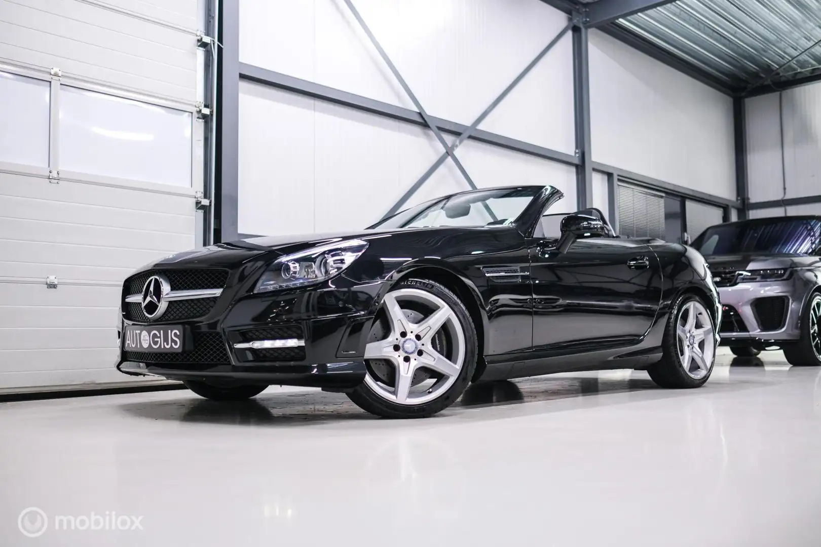 Mercedes-Benz SLK 350 AMG Line 306 PK | Panorama | Airscarf | Sportonder Schwarz - 1