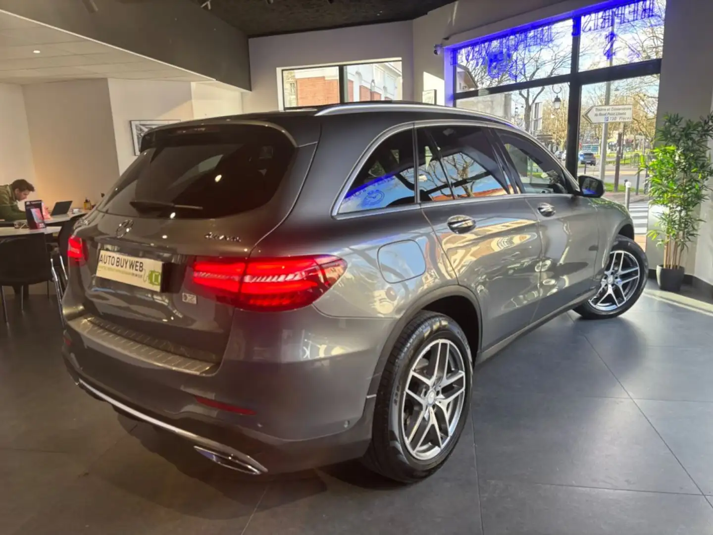 Mercedes-Benz GLC 250 Classe 250 d 9G-Tronic 4Matic Française Entretien a jour Grau - 2