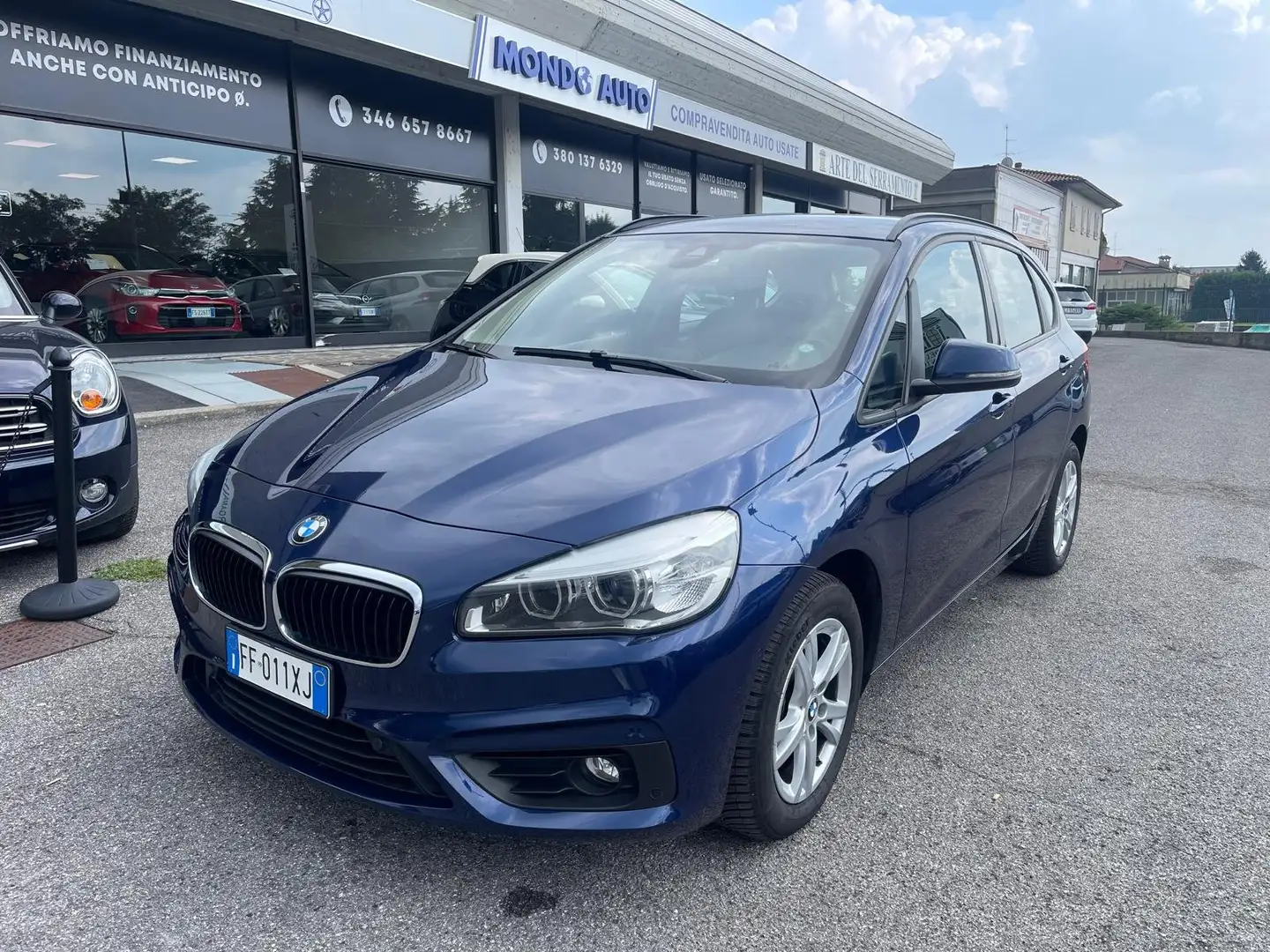 BMW 218 Active Tourer 218d xdrive Advantage *NO VINCOLI* Blu/Azzurro - 1