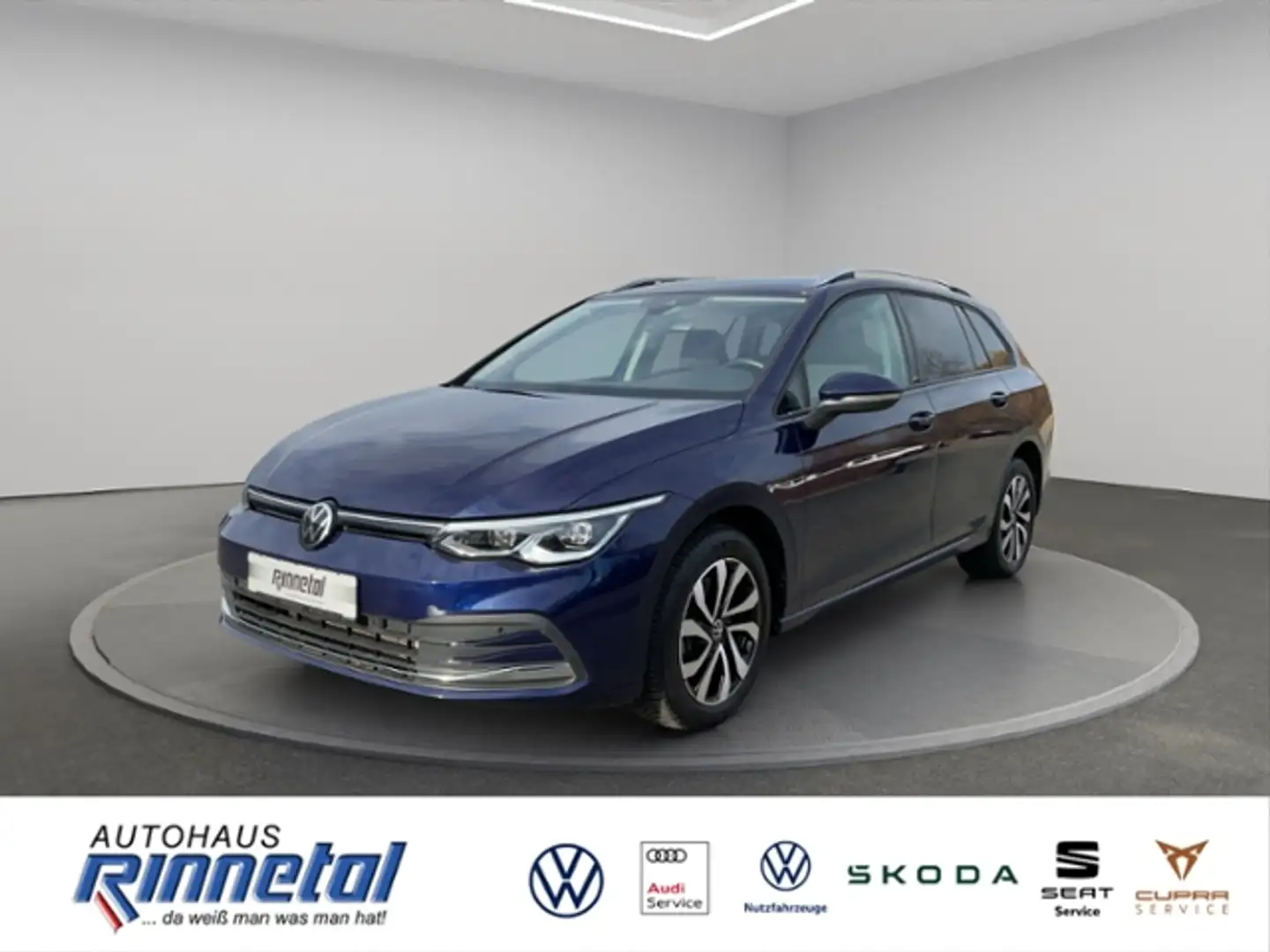 Volkswagen Golf Variant VIII Variant 2.0 TDI DSG Active STANDHZG+MATRIX L Blauw - 1