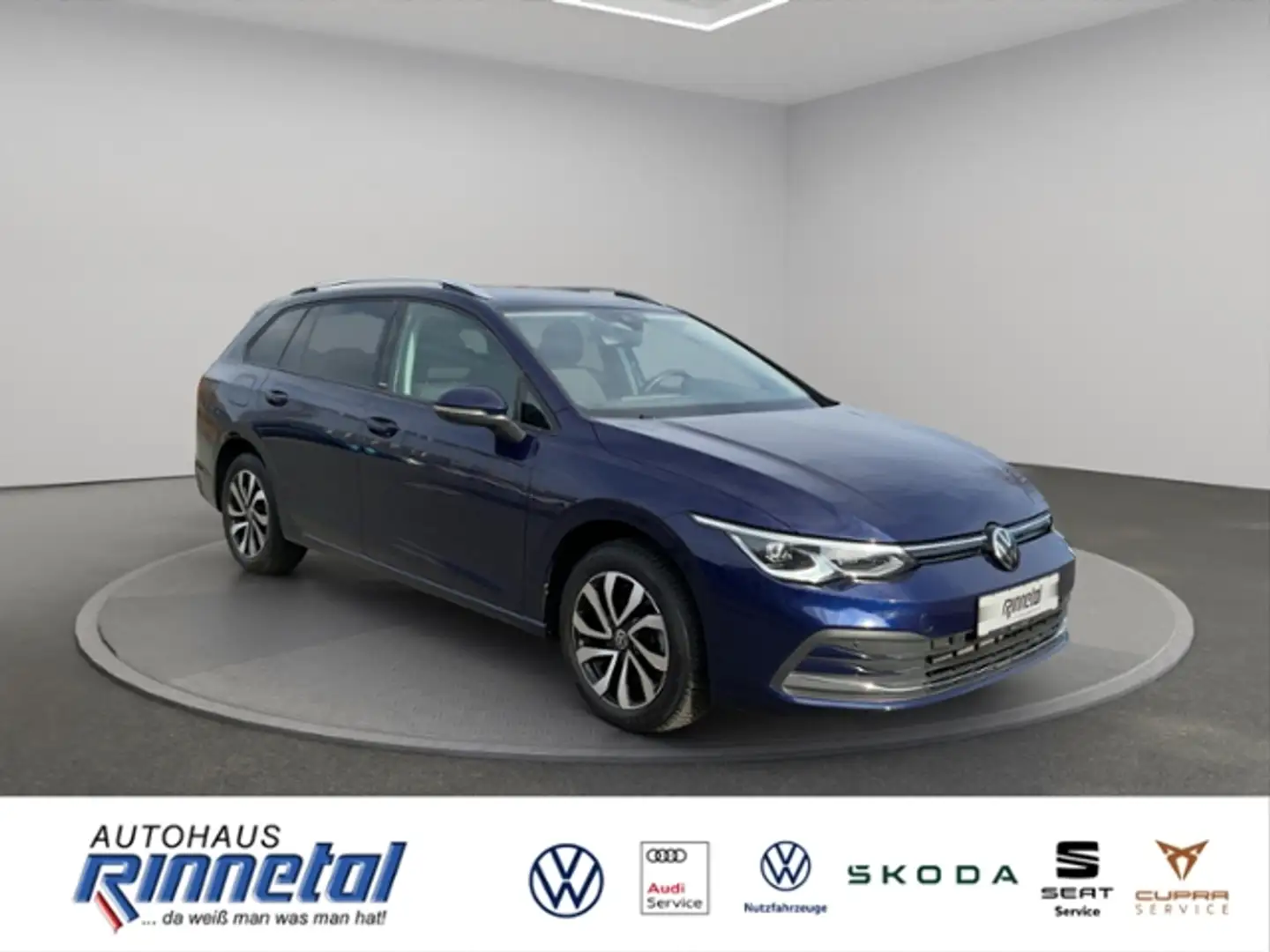 Volkswagen Golf Variant VIII Variant 2.0 TDI DSG Active STANDHZG+MATRIX L Blauw - 2