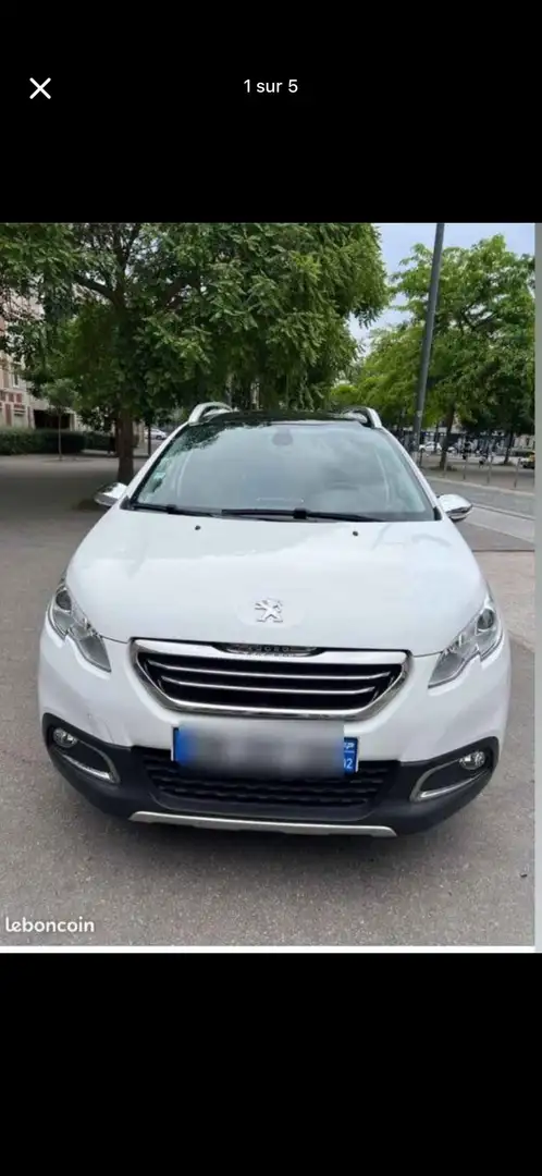 Peugeot 2008 1.6 VTi 120ch BVM5 Allure Blanc - 2