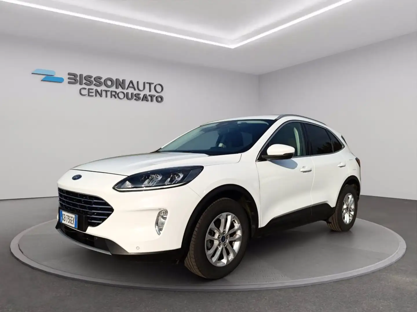 Ford Kuga 1.5 EcoBlue 120 CV 2WD Titanium Bianco - 1