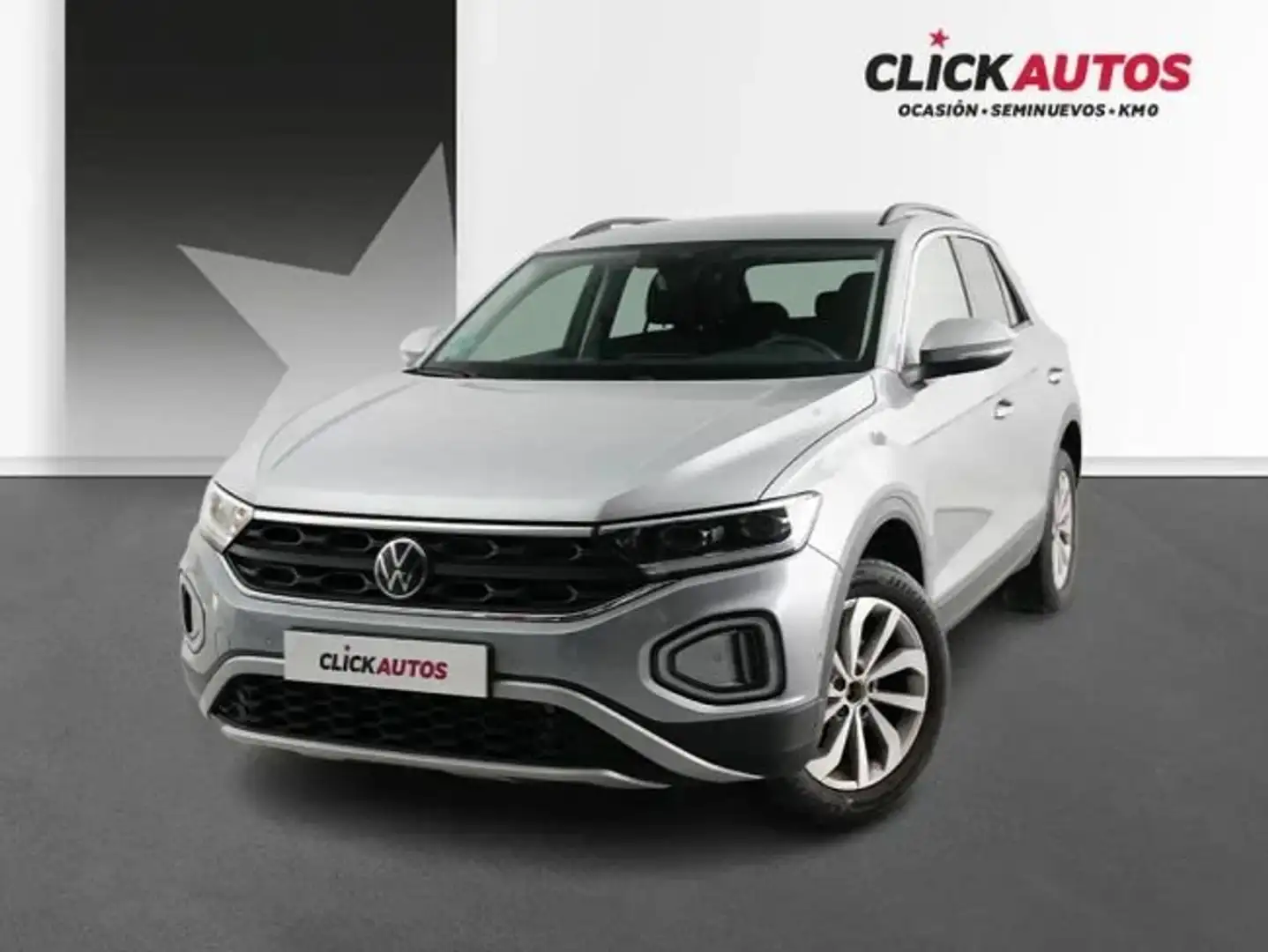 Volkswagen T-Roc 1.5 TSI Life 110KW Plateado - 1