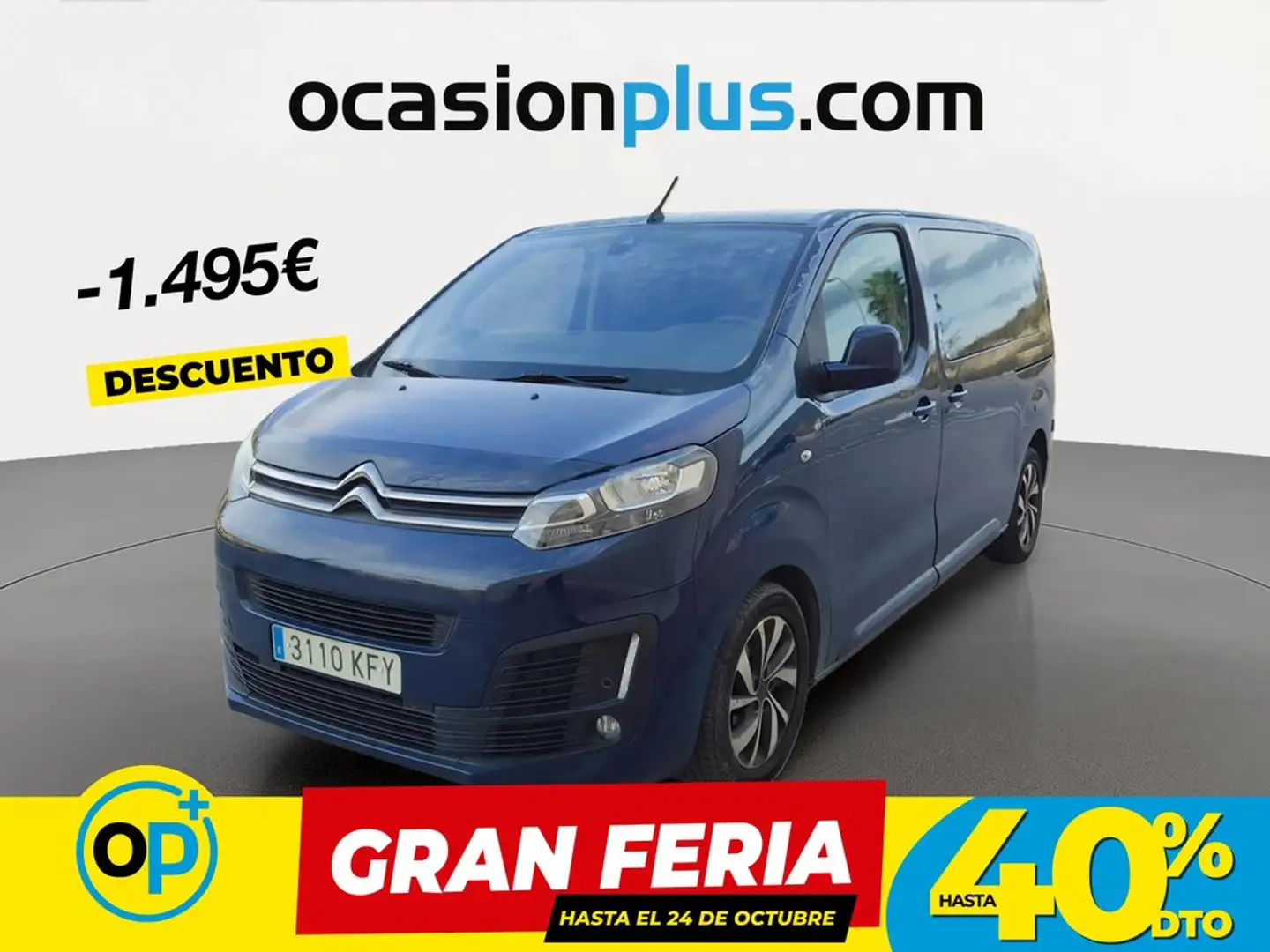 Citroen SpaceTourer BlueHDI M Business 150 Azul - 1