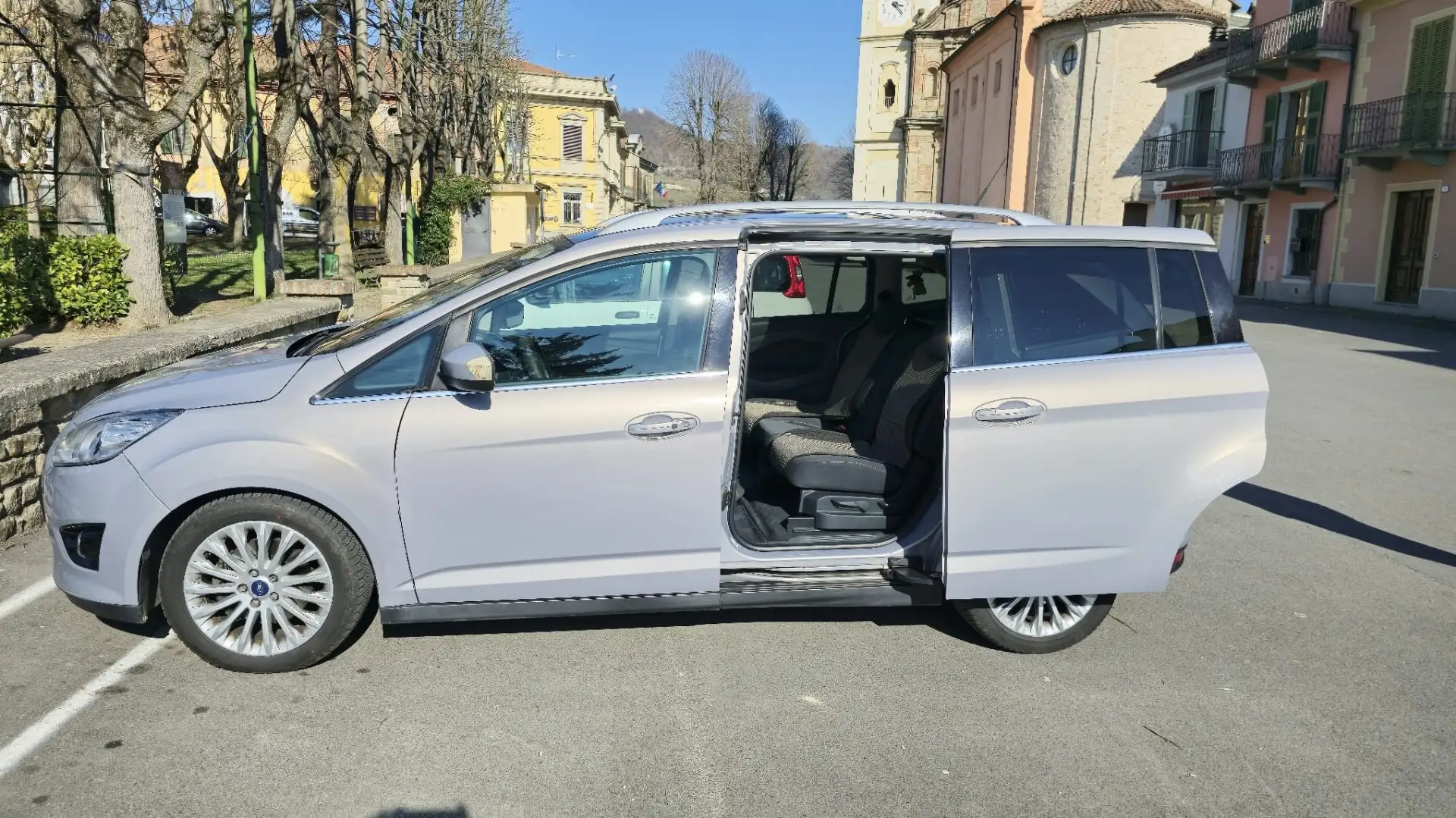 Ford Grand C-Max 1.6 TDCi Start-Stop-System Titanium Grigio - 2