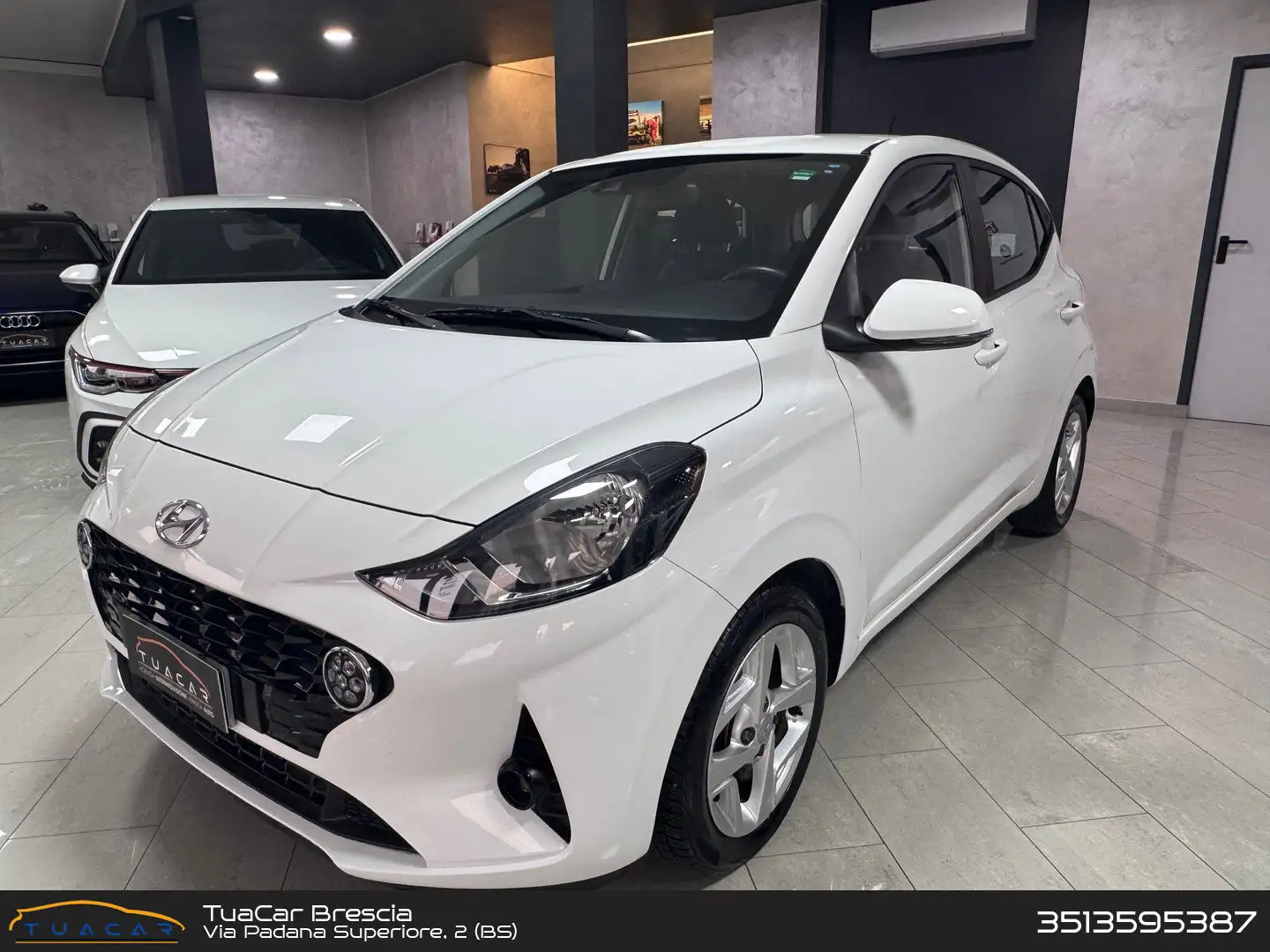 Hyundai i10 Tech + Connect pack 1.0 MPI Bianco - 1