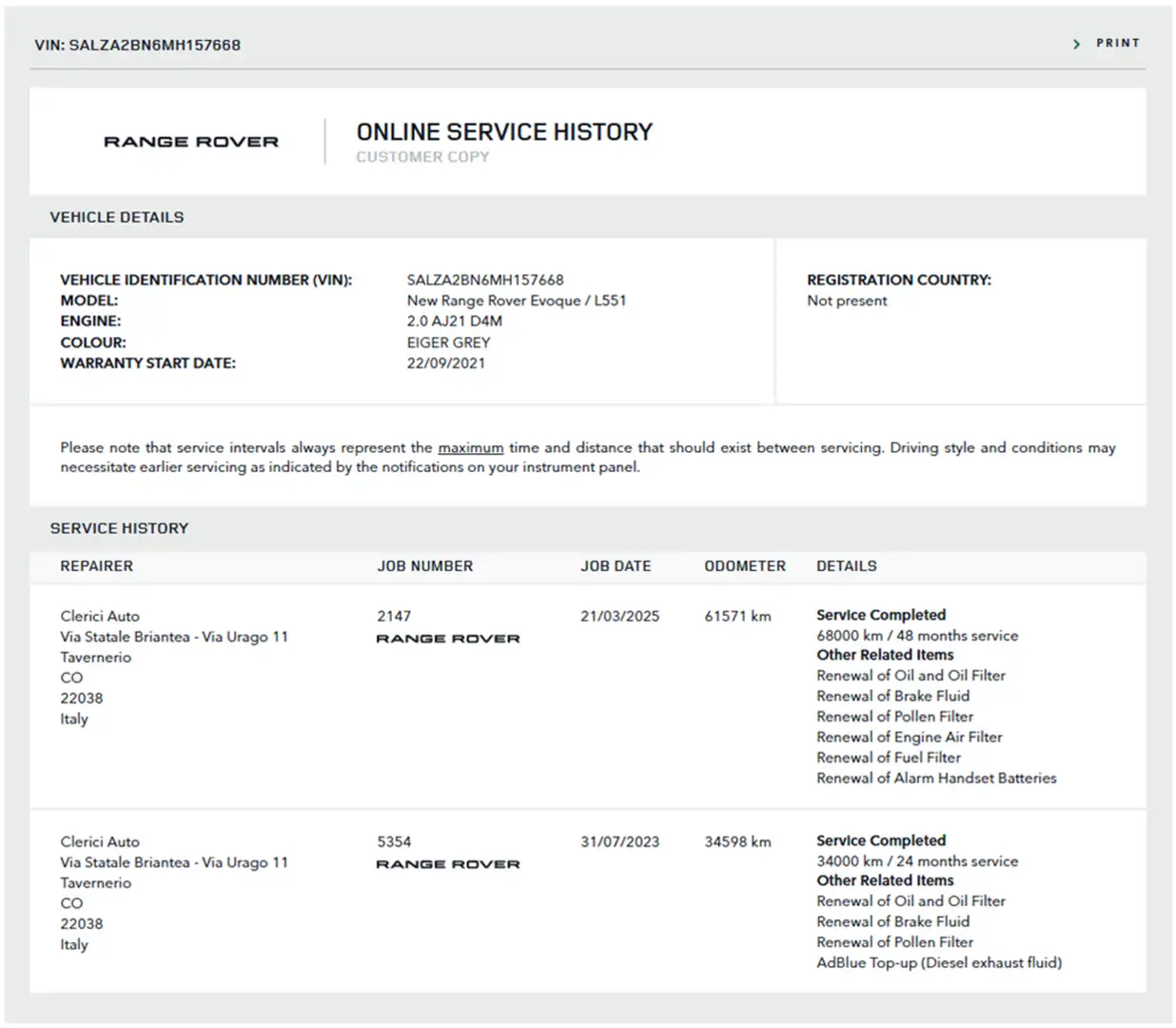 Land Rover Range Rover Evoque 2.0D I4 MHEV 163 CV AWD Auto S Gris - 2