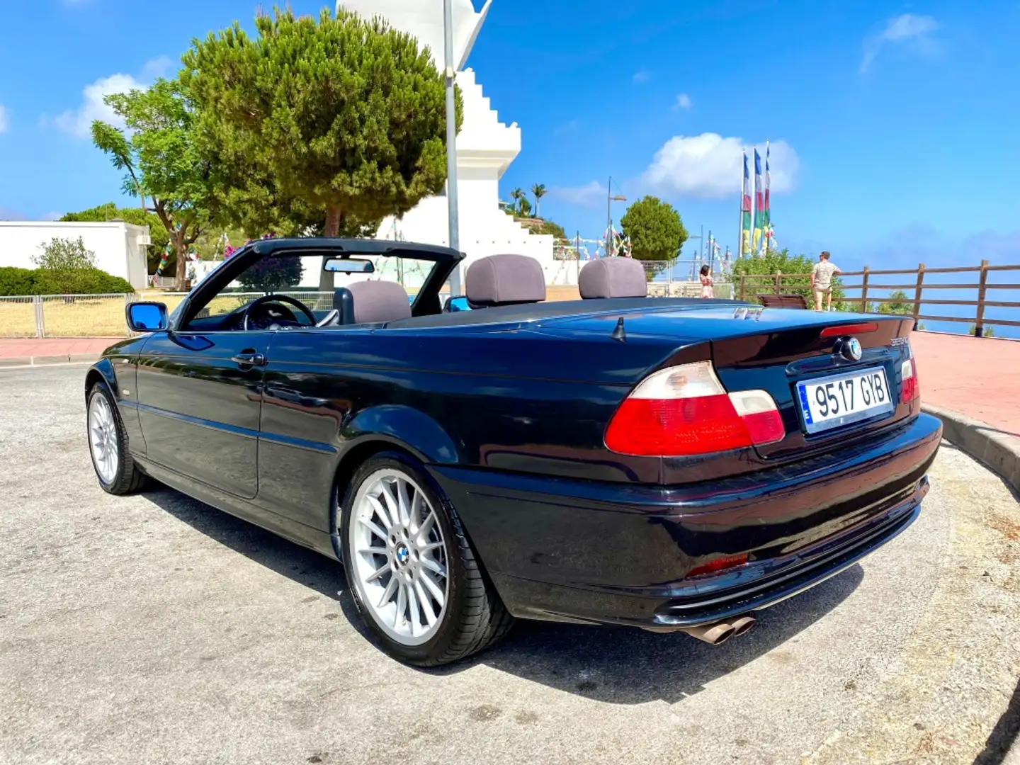 BMW BMW Serie 3 Descapotable Automático de 2 Puertas Negro - 2