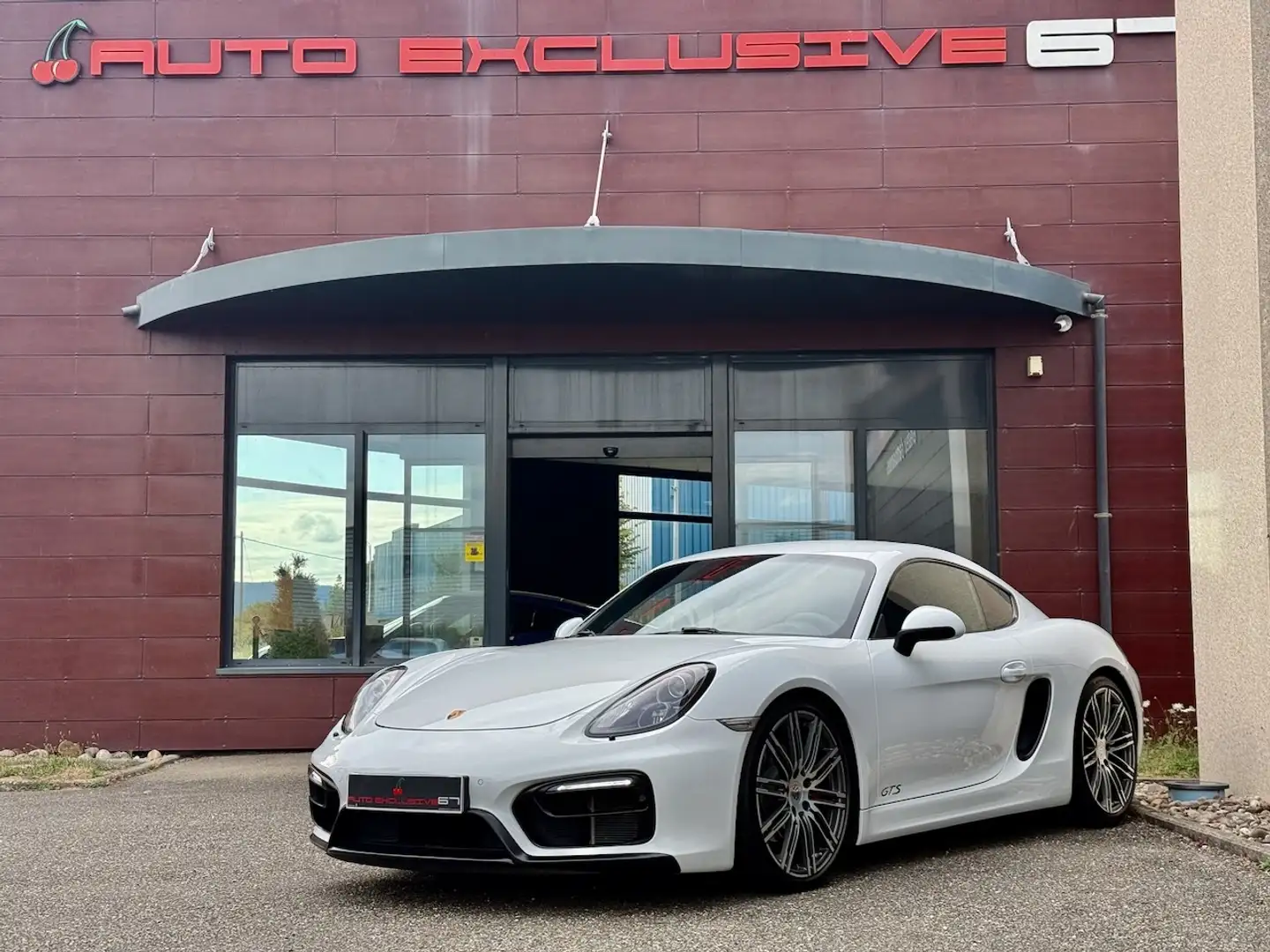 Porsche Cayman Cayman 981 3.4 GTS 340  PDK PACK GTS ROUGE CARMIN Wit - 2