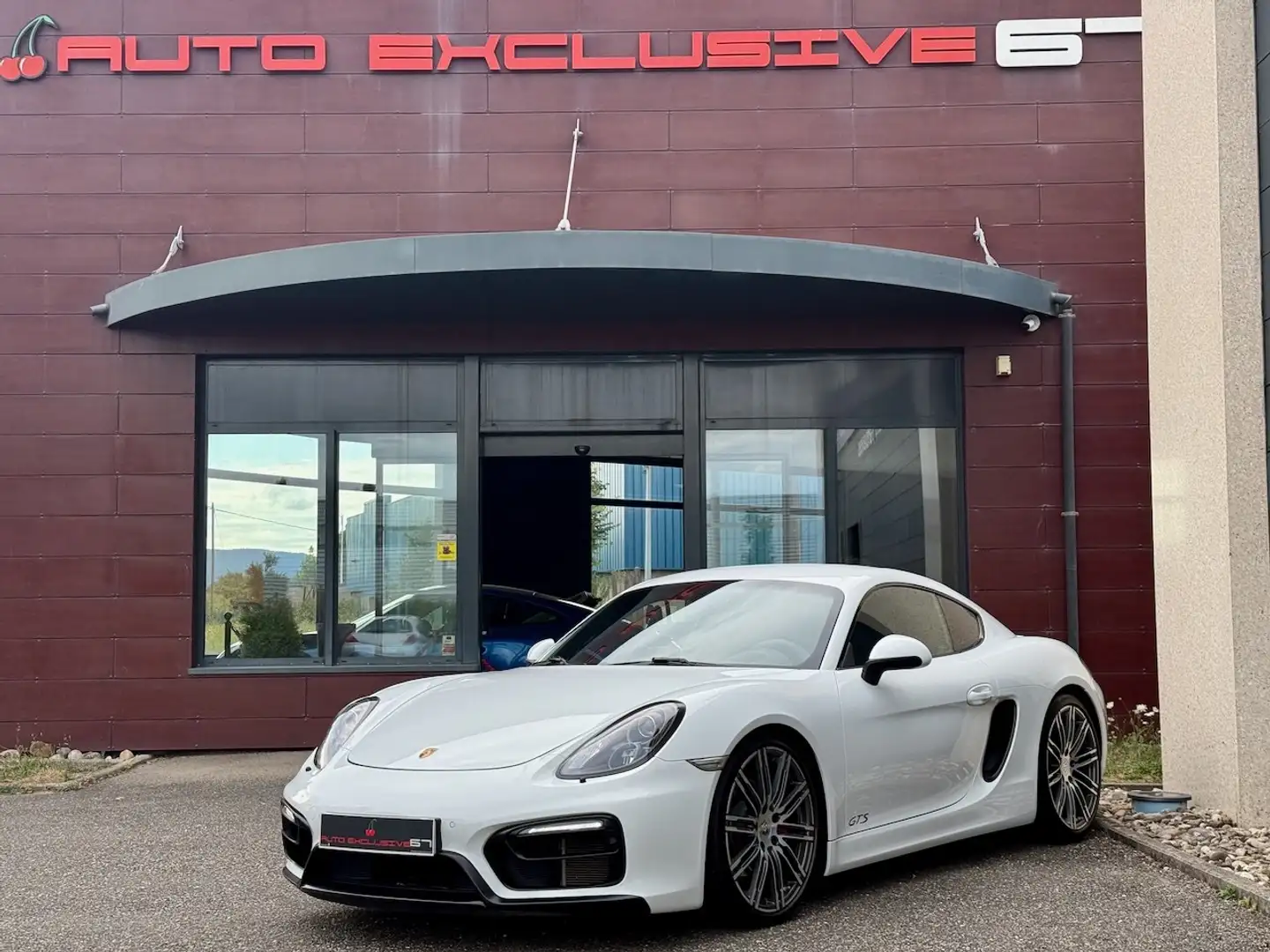 Porsche Cayman Cayman 981 3.4 GTS 340  PDK PACK GTS ROUGE CARMIN Wit - 1