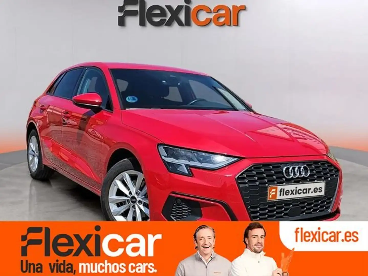 Audi A3 Sportback+30+TFSI+81kW+%28110CV%29+S+tronic Rouge - 1
