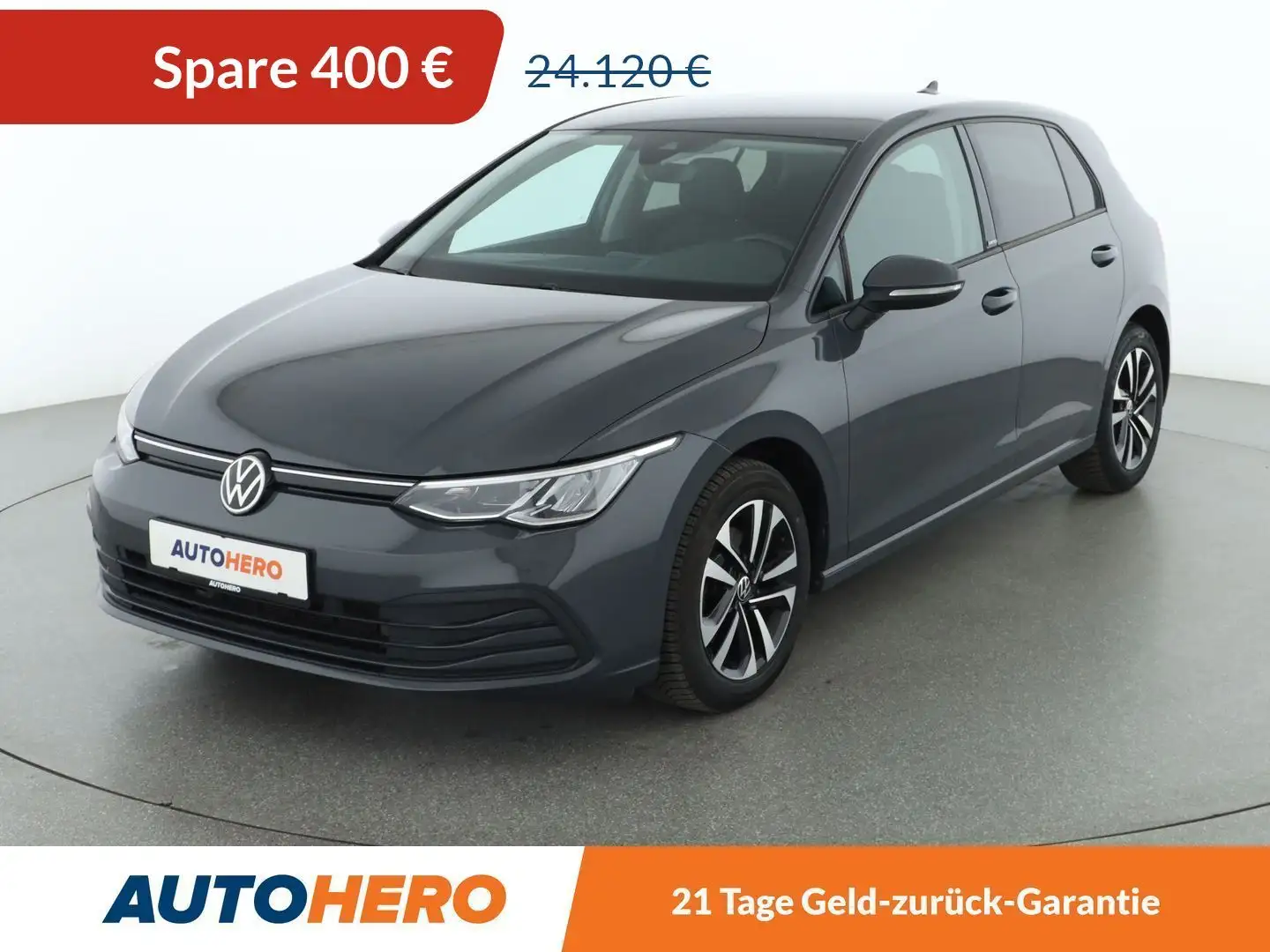 Volkswagen Golf 2.0 TDI United Aut.*NAVI*LED*PDC*SHZ*ACC*KLIMA*AHK Grau - 1