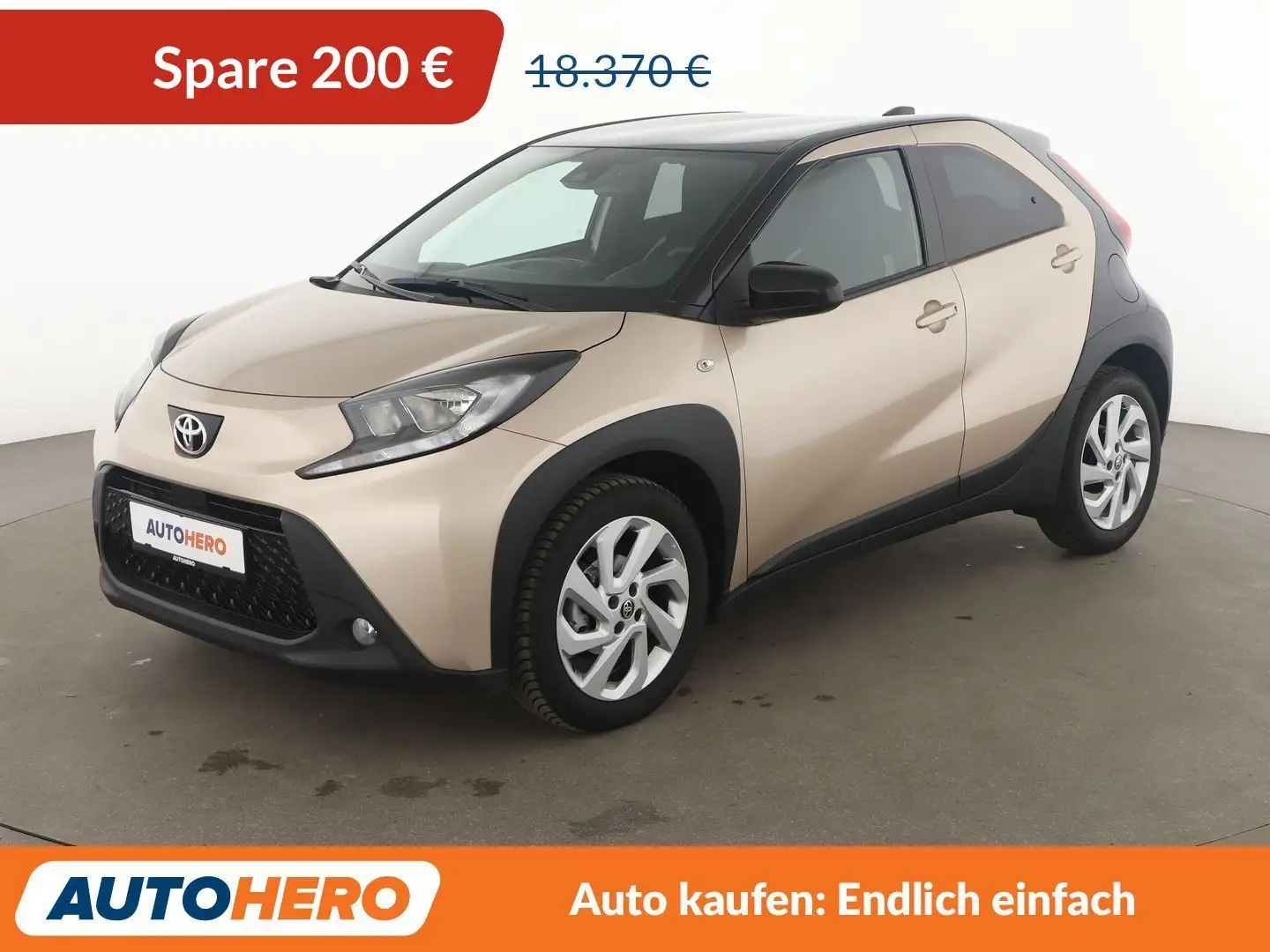 Toyota Aygo X 1.0 Pulse Aut.*CAM*ACC*SHZ*ALU*KLIMA* Braun - 1