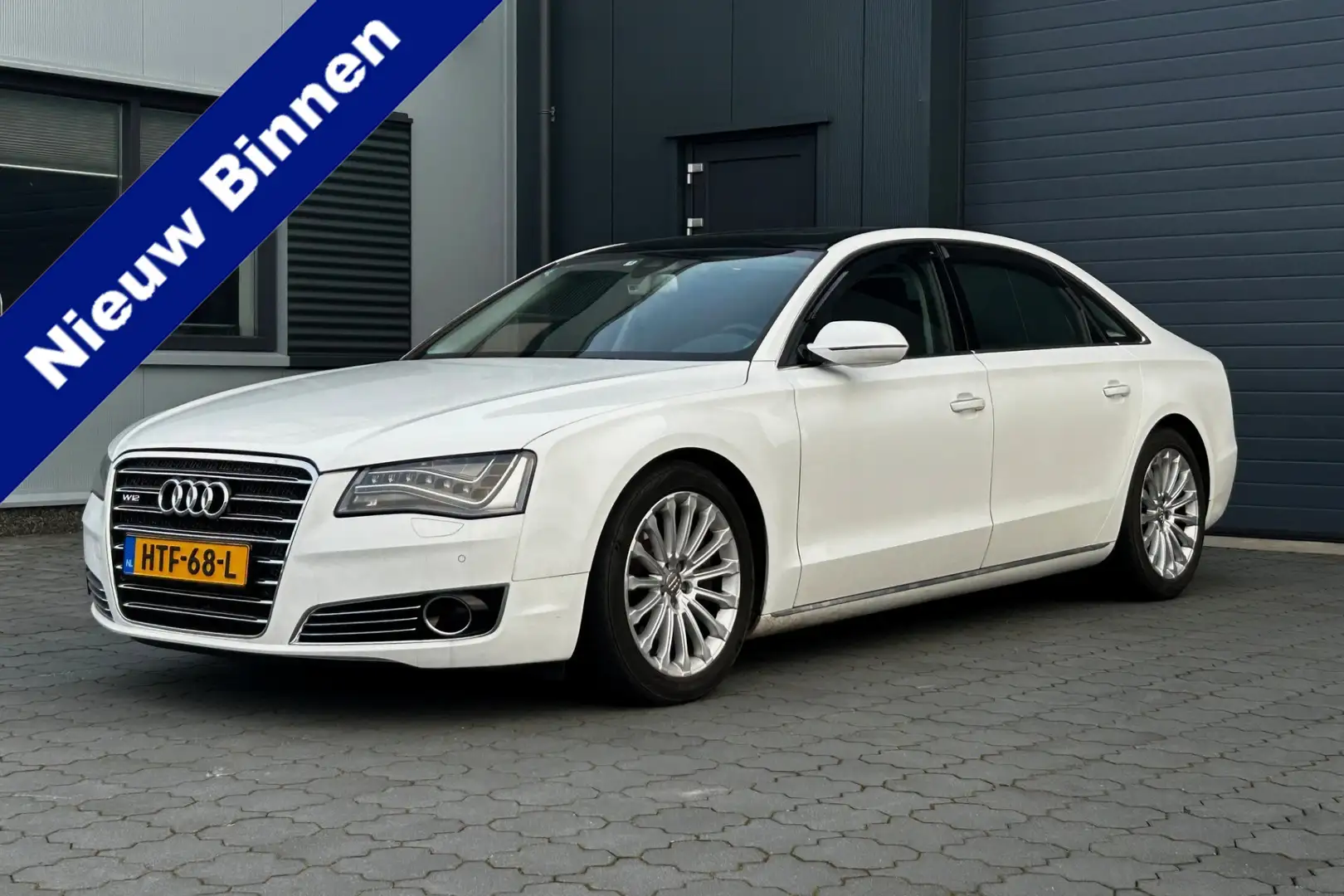 Audi A8 6.3 W12 quattro Lang Pro Line+ 44076KM! LIMOUSINE Blanc - 1