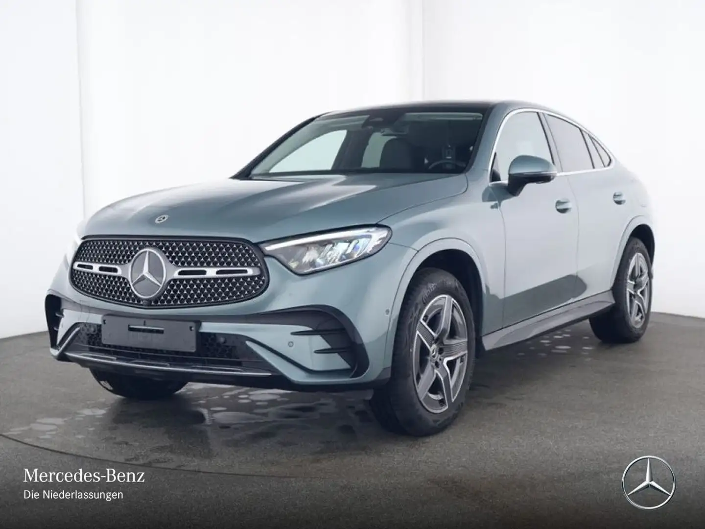 Mercedes-Benz GLC 300 e 4M AMG+PANO+360+AHK+LED+BURMESTER+TOTW Silber - 2
