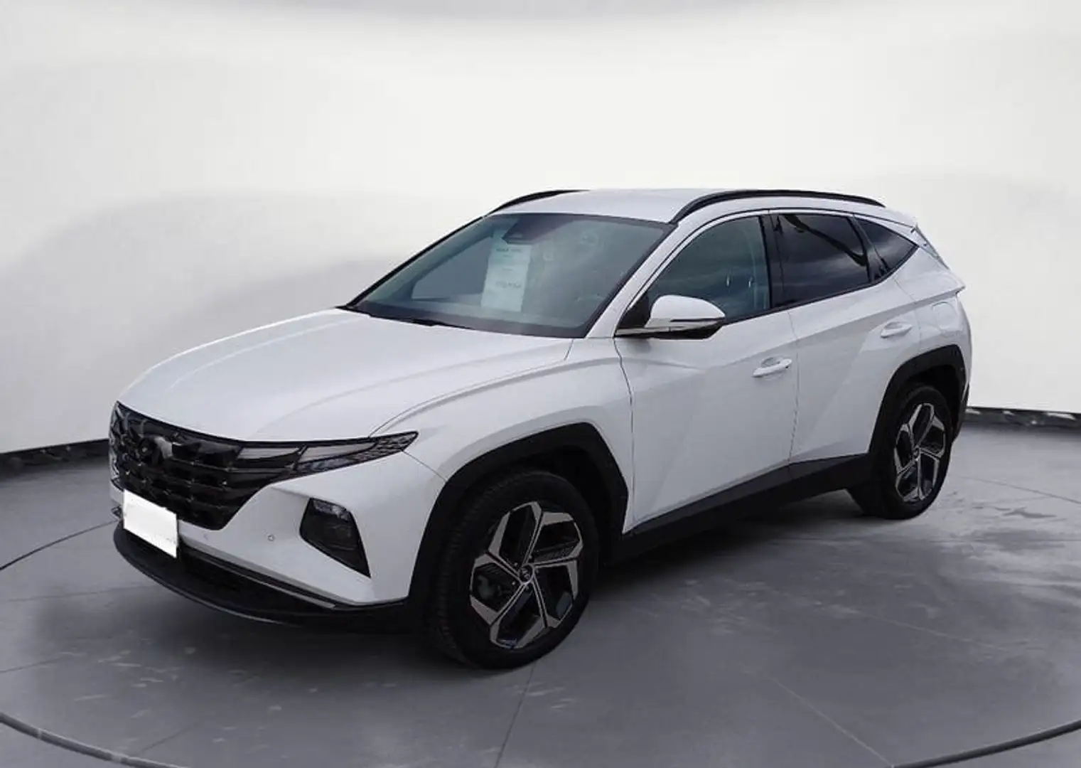 Hyundai TUCSON Tucson 1.6 HEV aut.Exellence CON GANCIO TRAINO . Bianco - 1