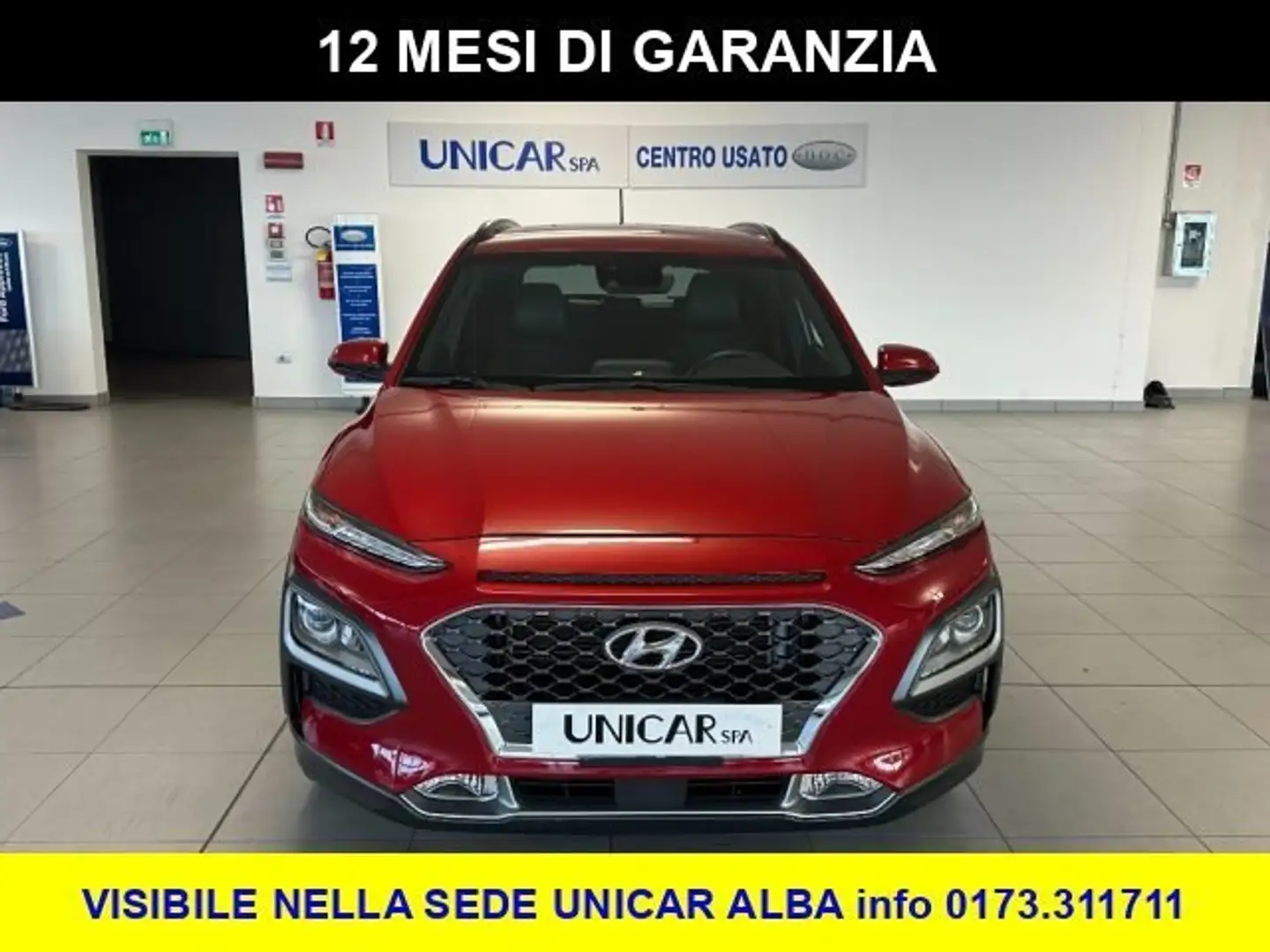 Hyundai KONA 1.600 DIESEL 136 CV X-PRIME + SAFETY PACK 4WD Rosso - 2