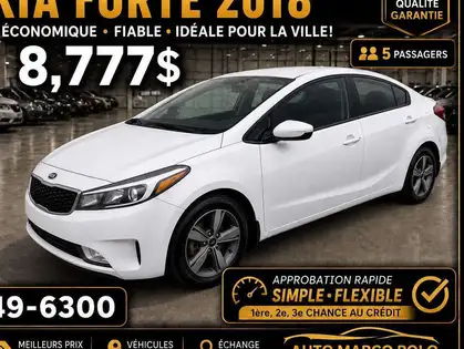 2018 Kia Forte Sedan Front-Wheel Drive Automatic