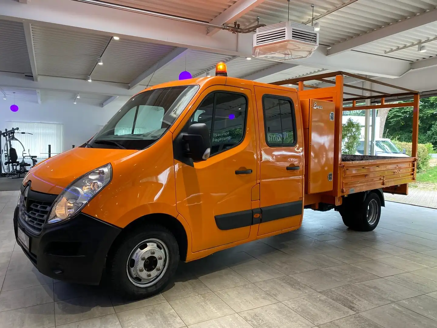 Renault Master DoKa Maxi Pritsche *Garantie*AHK 3.500Kg* Naranja - 2