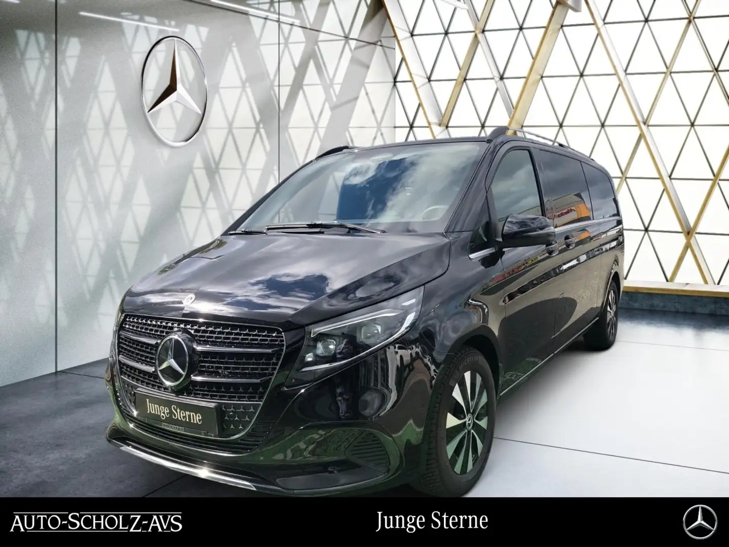 Mercedes-Benz V 300 d AVANTGARDE Extralang LenkradH*Distro*360 Schwarz - 1