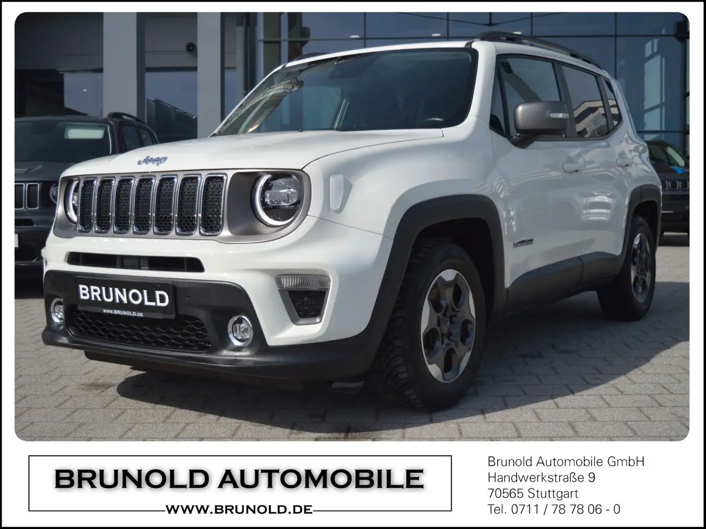 Jeep Renegade RENEGADE MY20 Limited 1.3l T-GDI 110kW (150PS) Weiß - 1