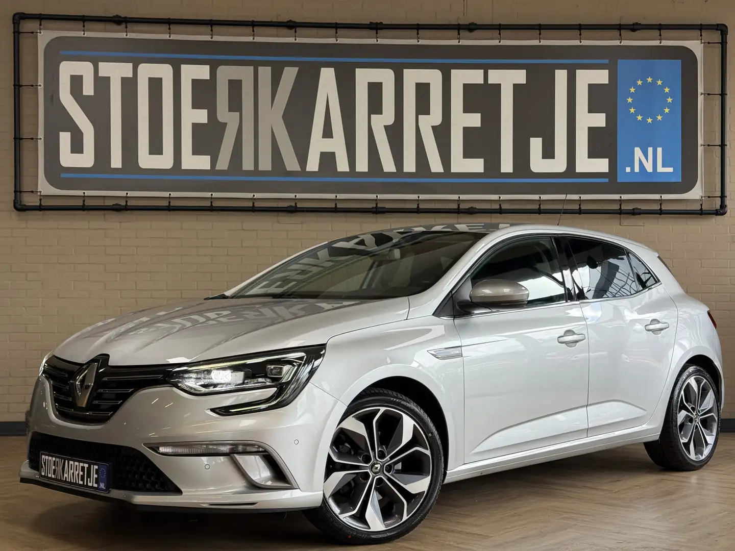 Renault Megane 1.3 TCe 160TCe GT-Line | Navi | 18 inch | Led | Ca Zilver - 1