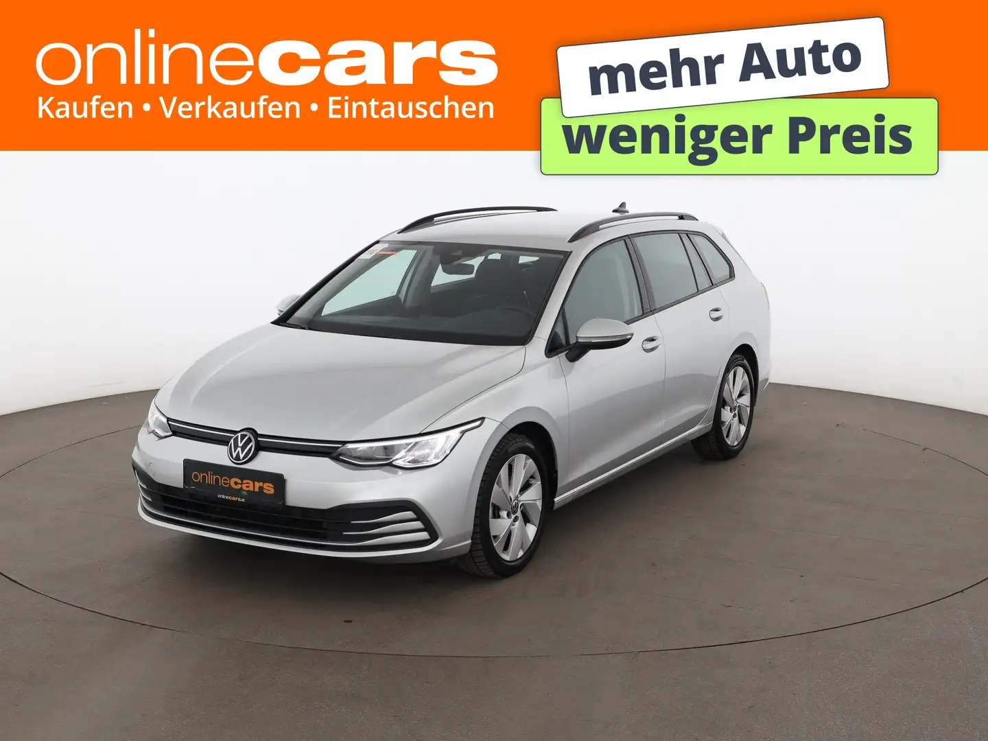 Volkswagen Golf Variant Golf VIII Variant 2.0 TDI Life LED RADAR NAVI PDC Silber - 1