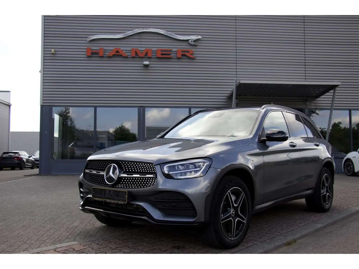 Mercedes-Benz GLC 300 de 4Matic 9G-TRONIC AMG-Line Gris - 1