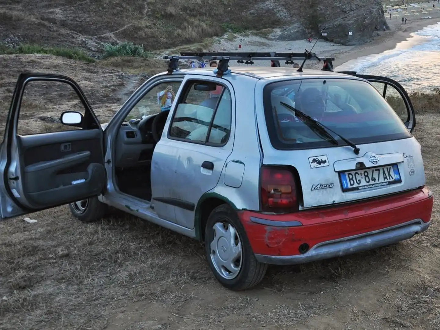 Nissan Micra Micra I / II 1990 5p 1.0 Jive Grigio - 1
