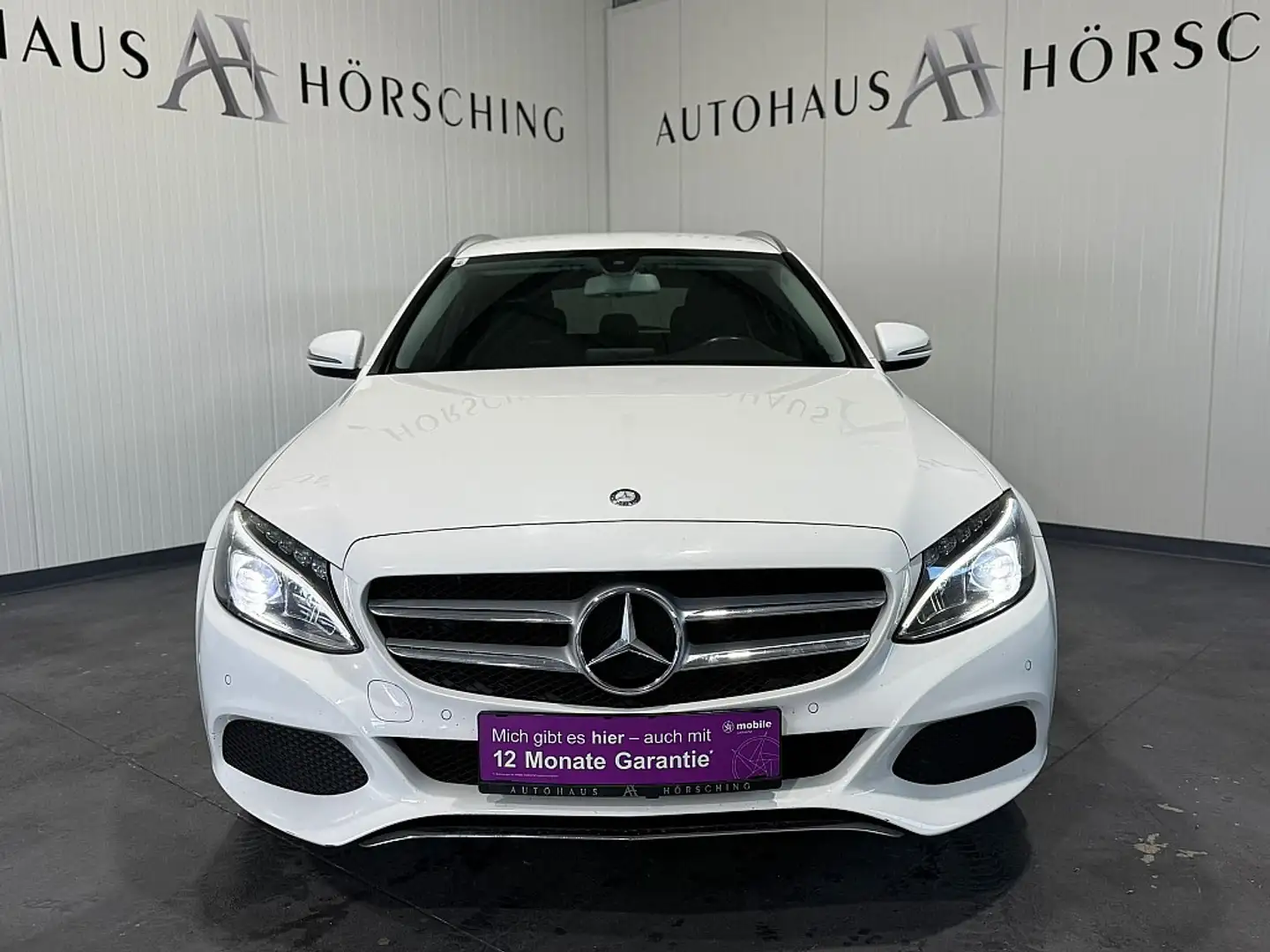 Mercedes-Benz C 180 d T Aut. Weiß - 2