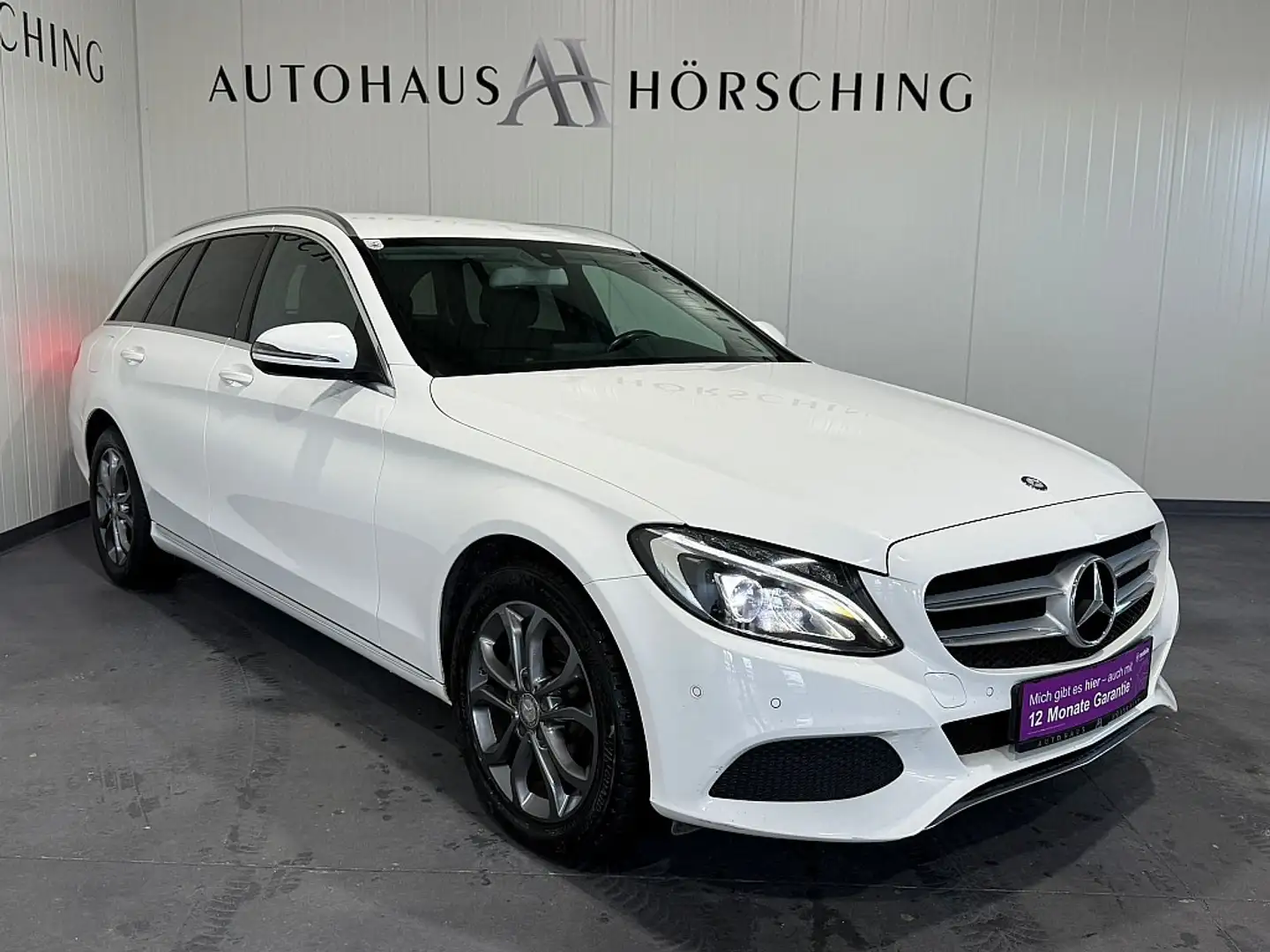 Mercedes-Benz C 180 d T Aut. Weiß - 1