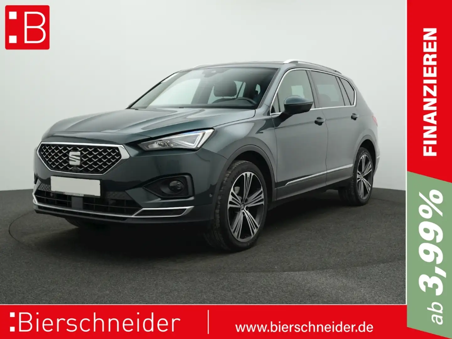 SEAT Tarraco 1.5 TSI DSG Xcellence NAVI LED AHK KAMERA ALU 20 Yeşil - 1