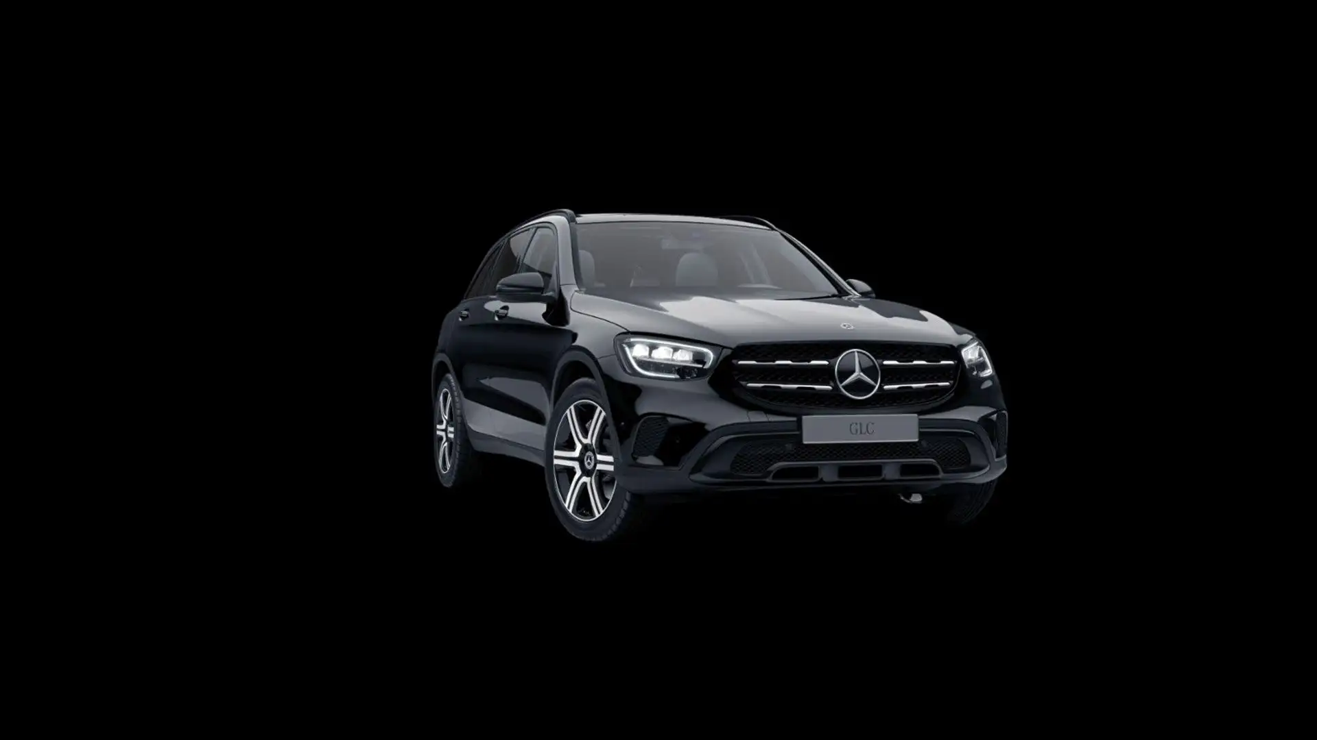 Mercedes-Benz GLC 200 d 4M Night WIDE*PANO*DISTR+*AHK*KAM Schwarz - 1