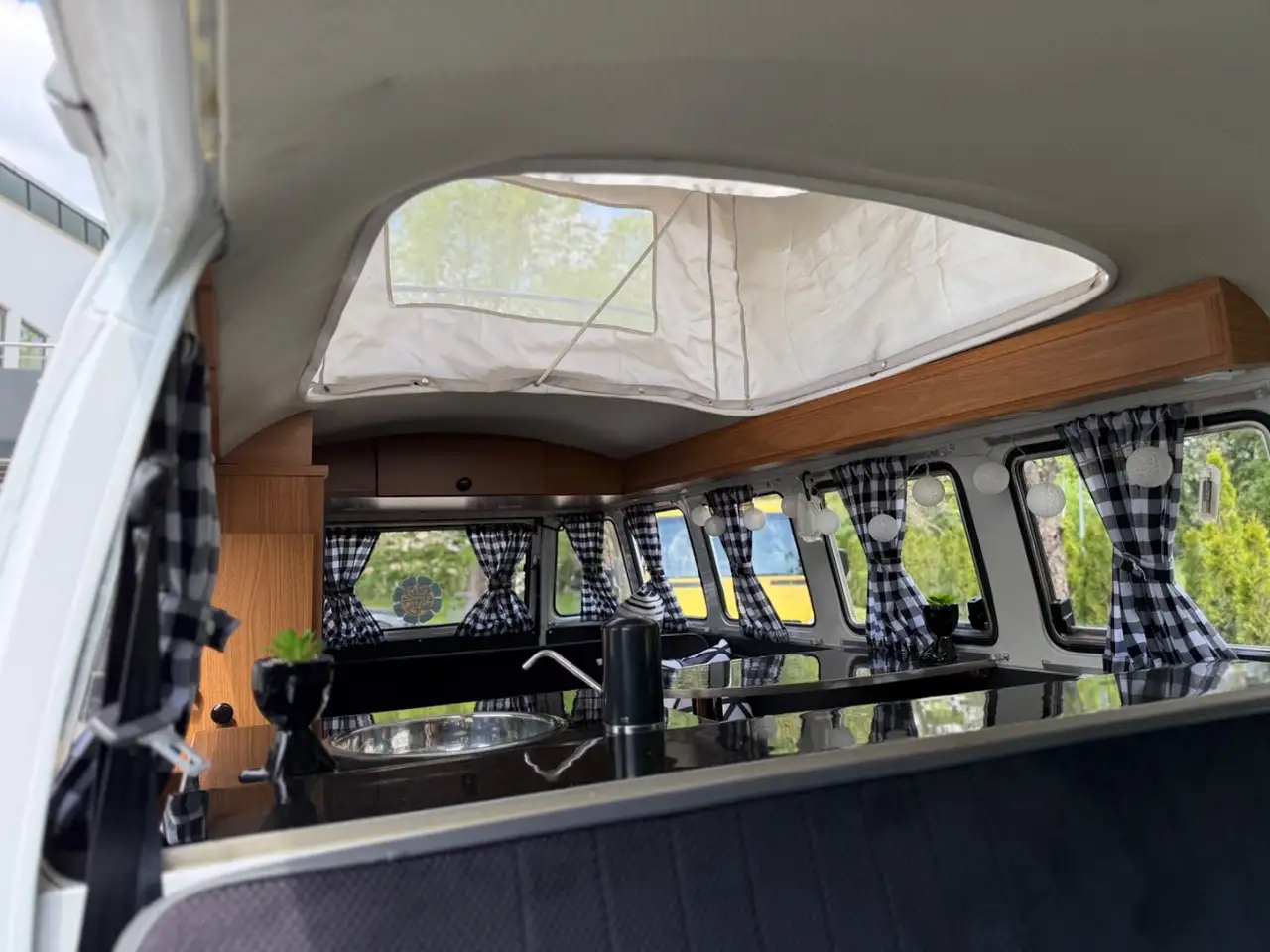 Volkswagen T2 Camper*Küche*Aufstelldach*H-Zulassung*TÜV Neu, foto 11