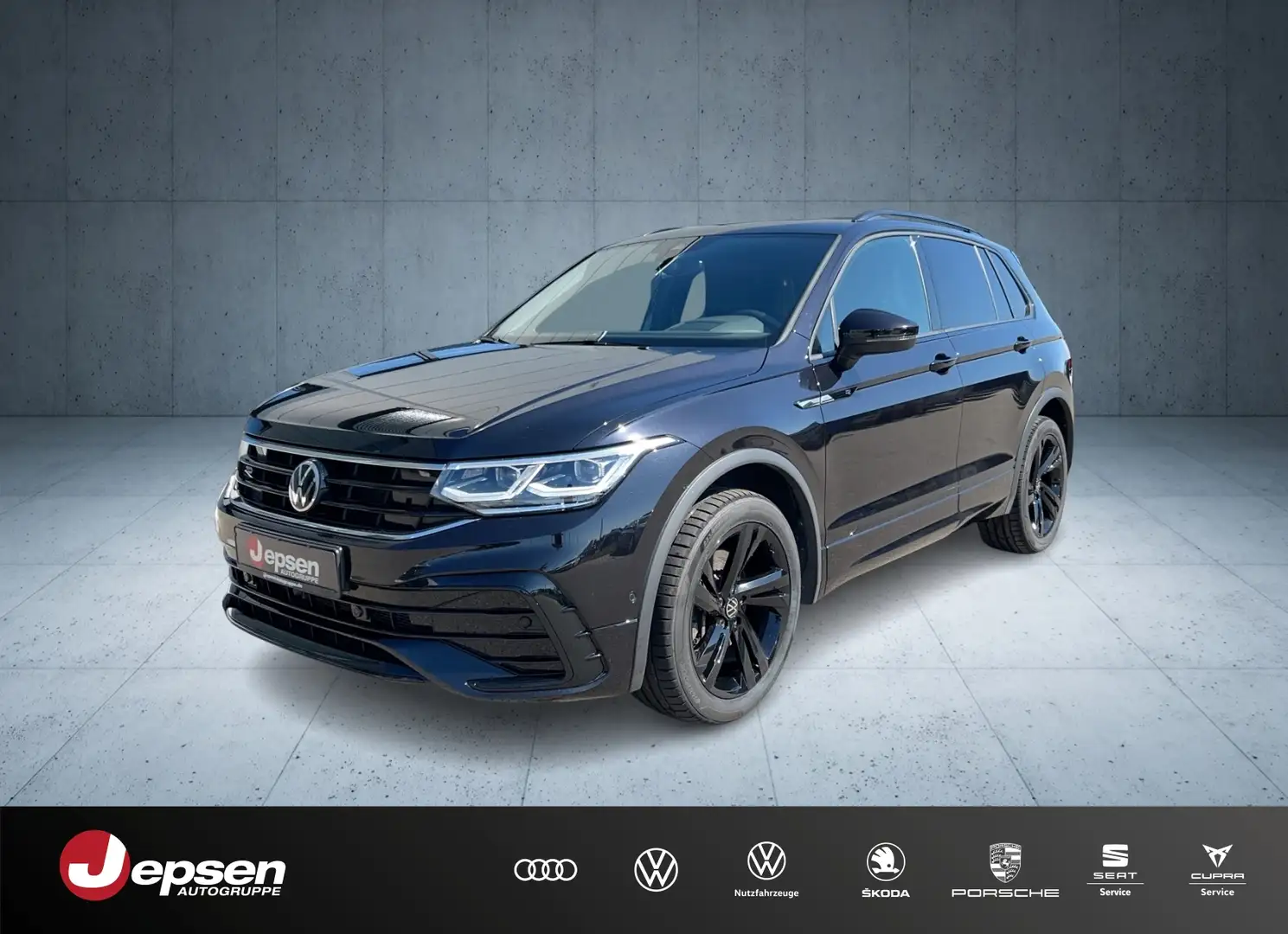 Volkswagen Tiguan R-Line 4Motion 2.0 TDI DSG Noir - 1
