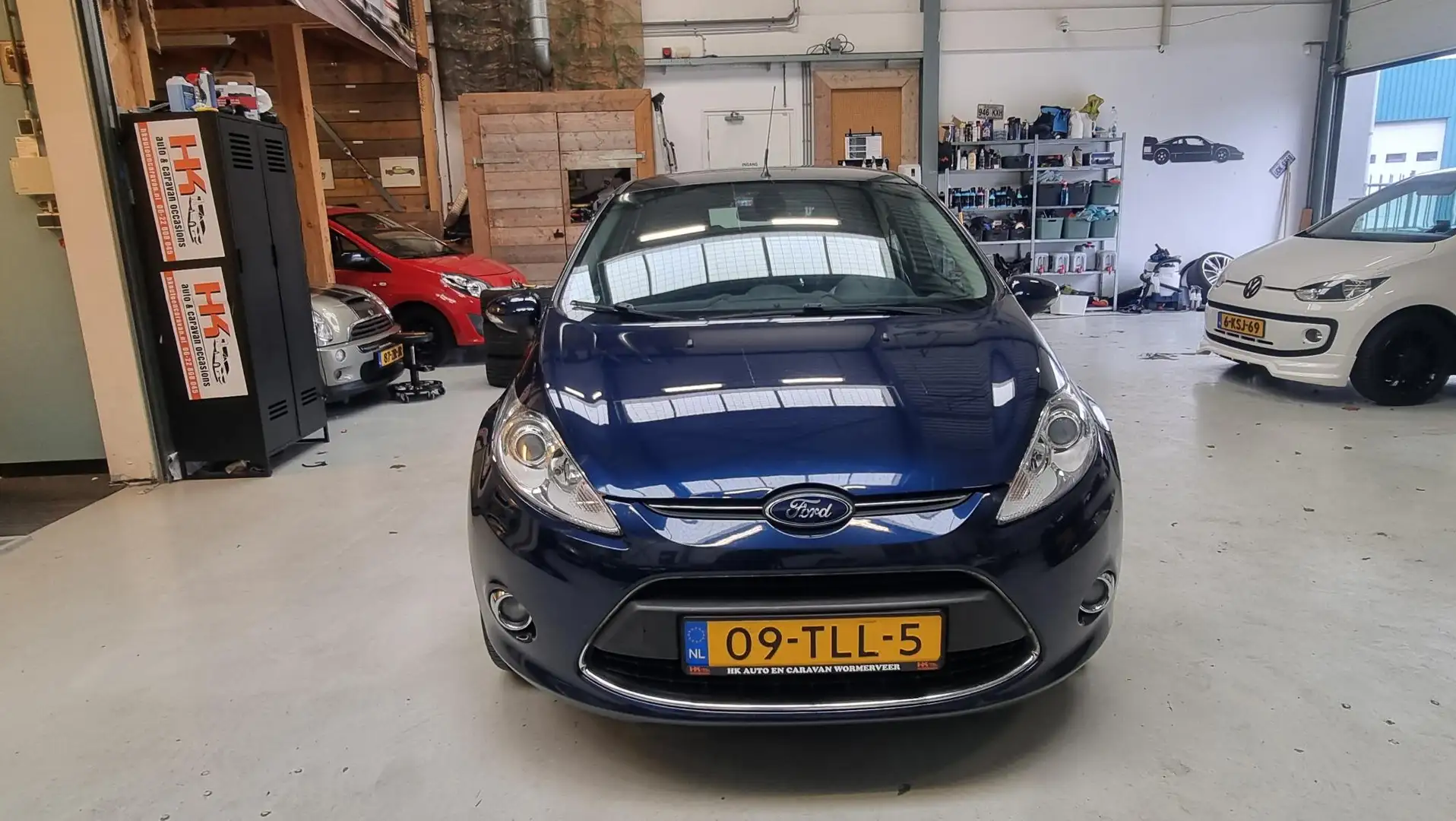 Ford Fiesta 1.25 Titanium Clima, Bluetooth, NAP, Cruisecontrol Blau - 2