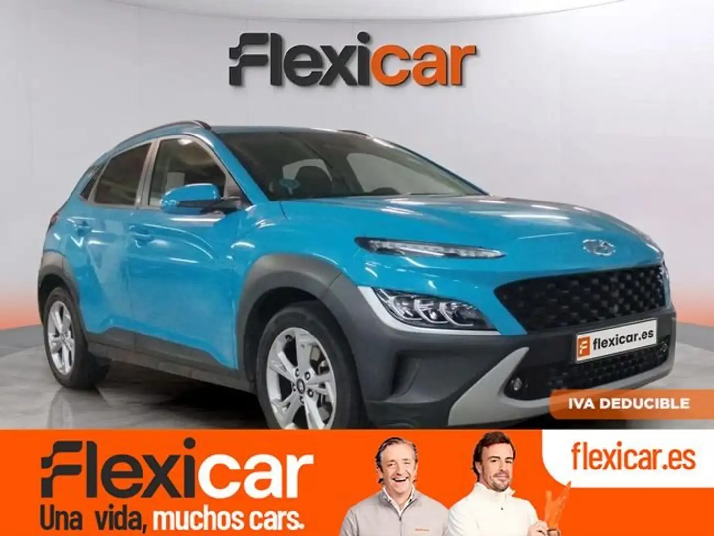 Hyundai KONA 1.0 TGDI Klass 4x2 Blauw - 1
