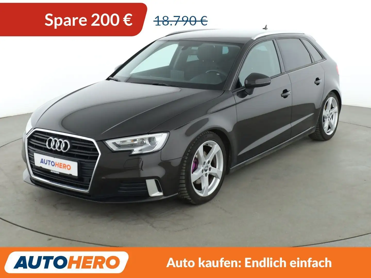 Audi 2.0 TDI Sport Aut.*NAVI*XENON*TEMPO* Коричневий - 1