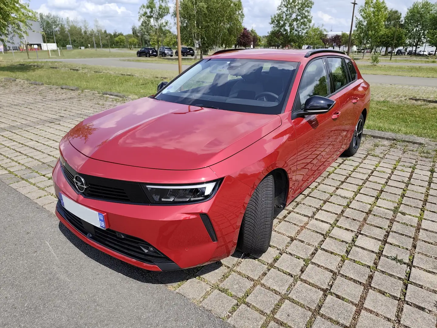 Opel Astra Astra Sports Tourer 1.2 Turbo 110 ch BVM6 Rouge - 2