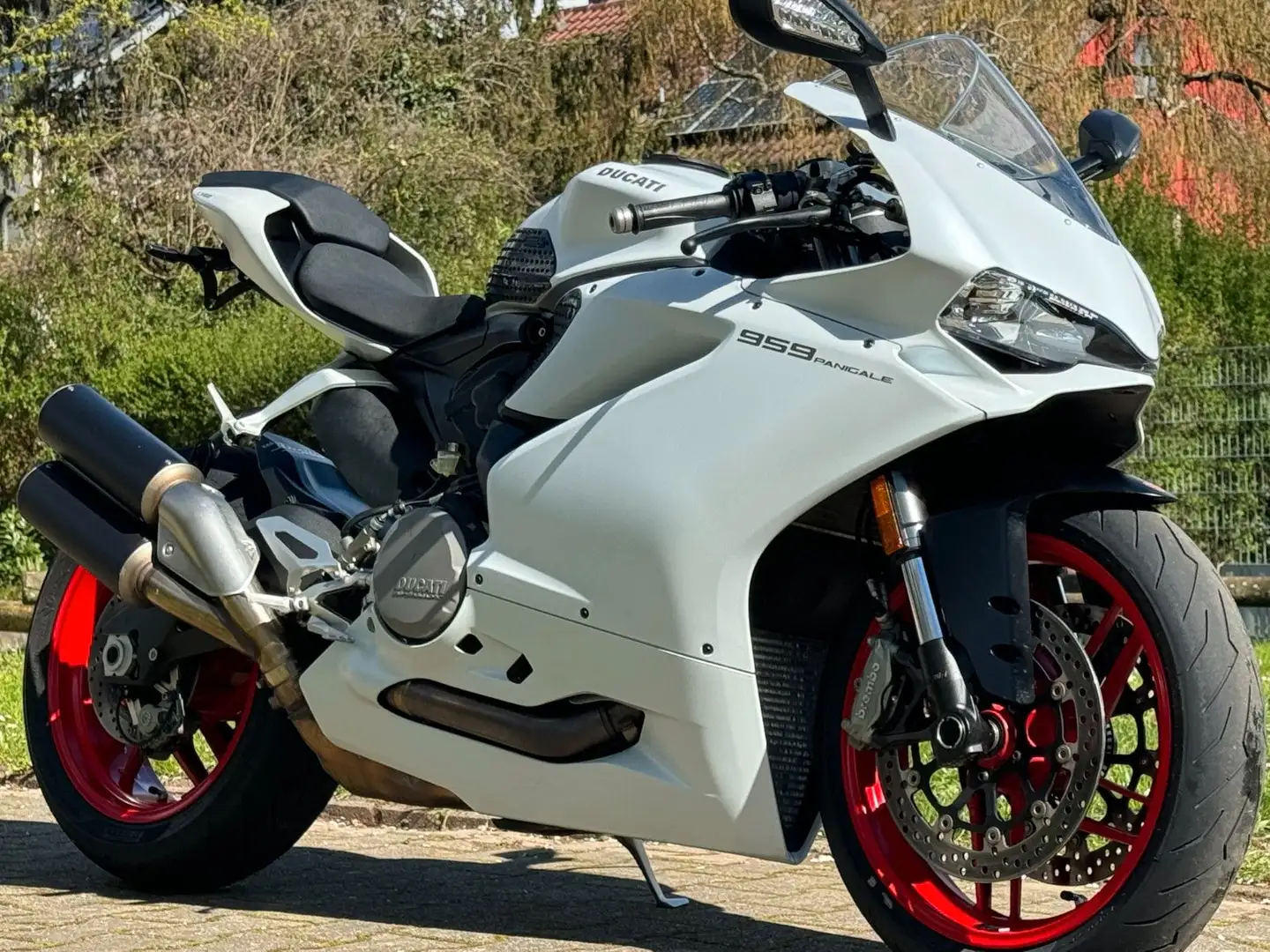 Ducati Panigale  959 *white Edition* Wit - 1