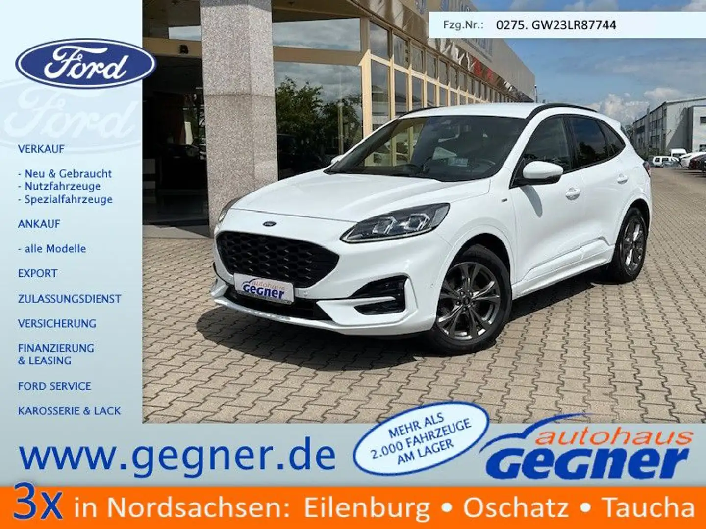 Ford Kuga 190PS Autm. 4x4 ST-Line X Navi Winter LED Weiß - 1