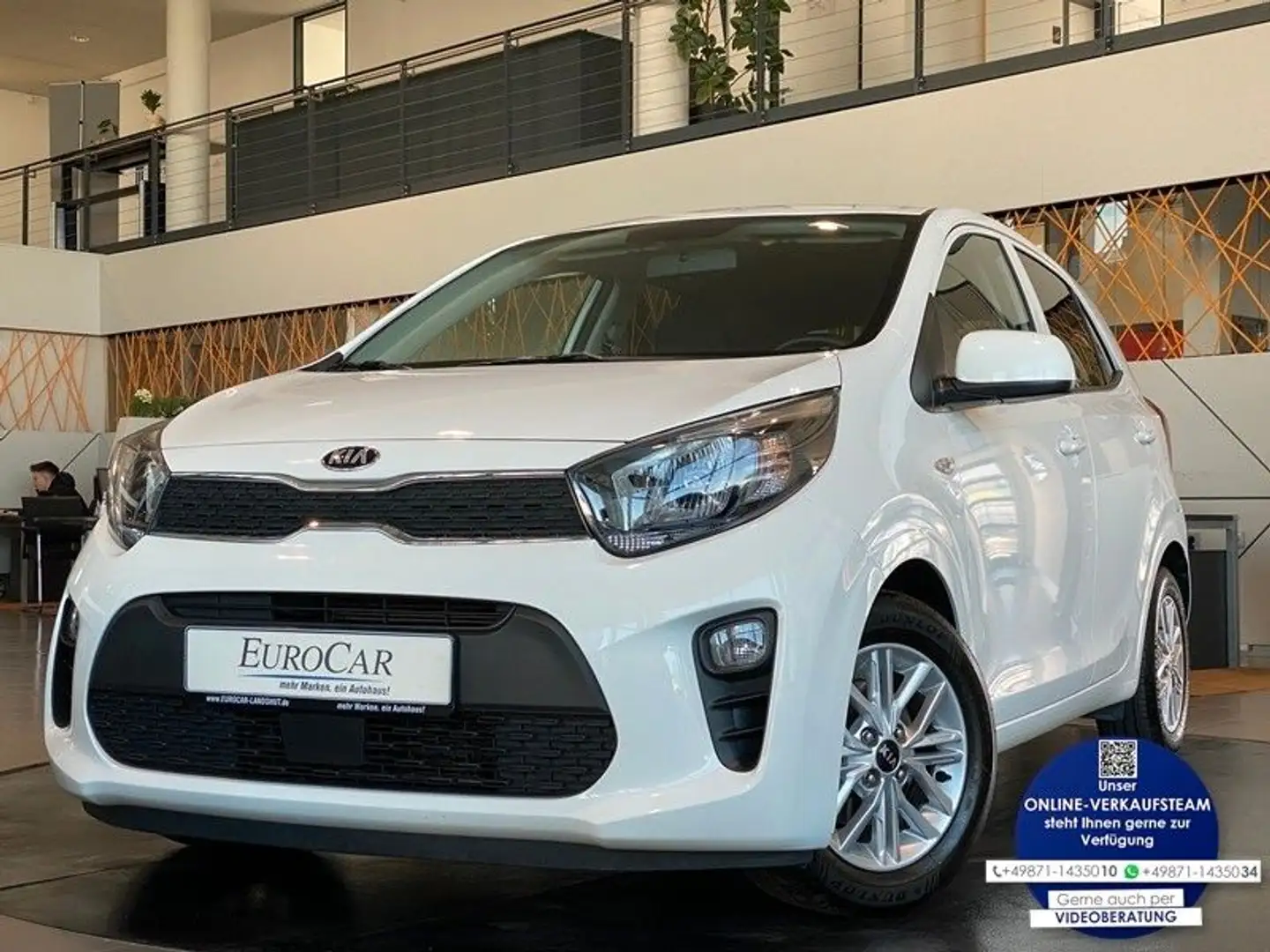 Kia Picanto 1.0 DreamTeamEdition Automatik Kamera 8" Weiß - 1