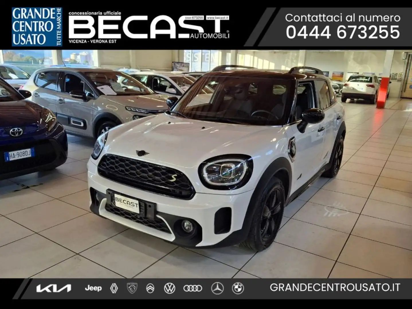 MINI Cooper SE Countryman 1.5 'ALL4' ALL4 Blanc - 1